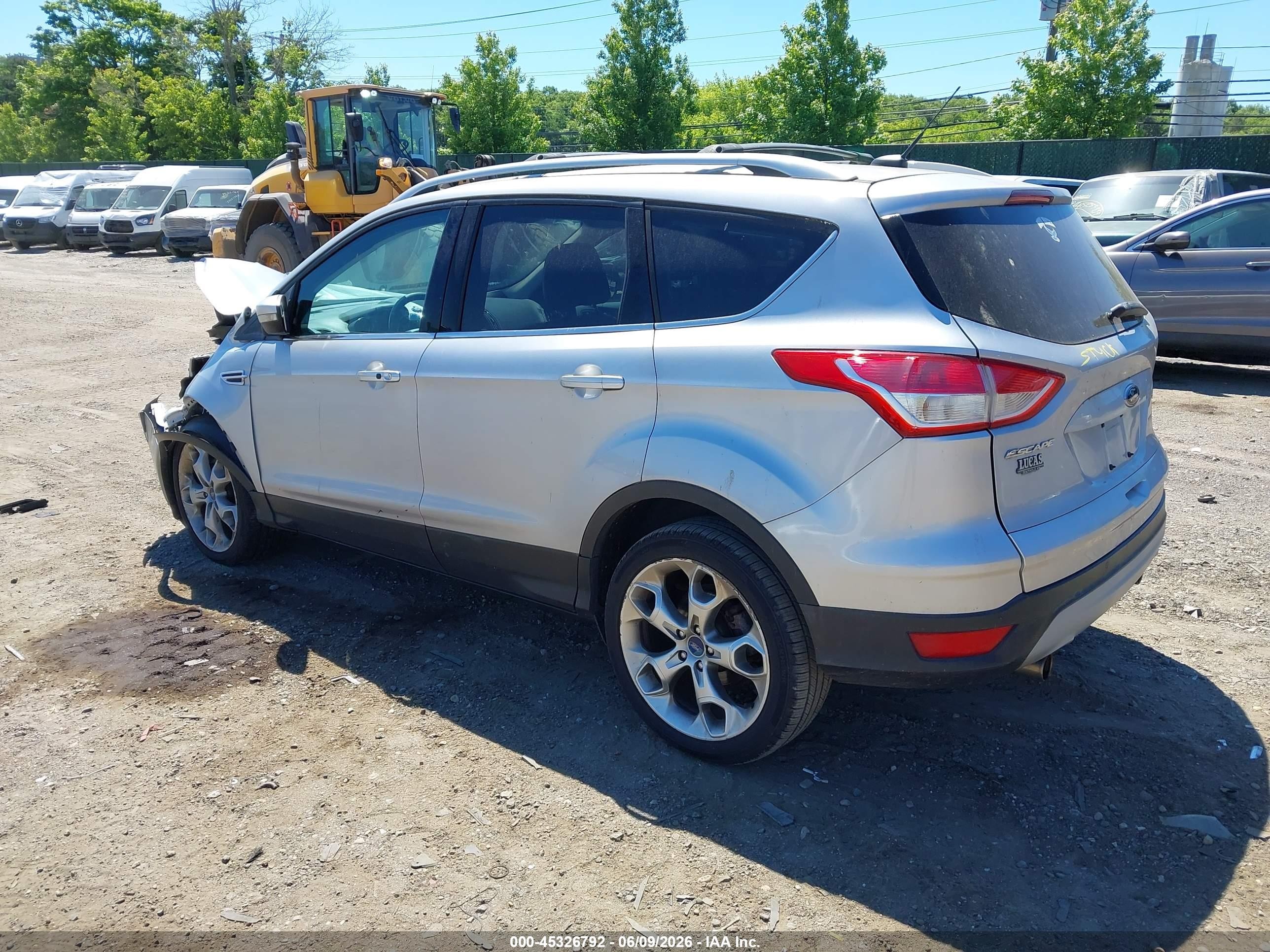 2013 Ford Escape Titanium Gray vin: 1FMCU9J90DUC82959