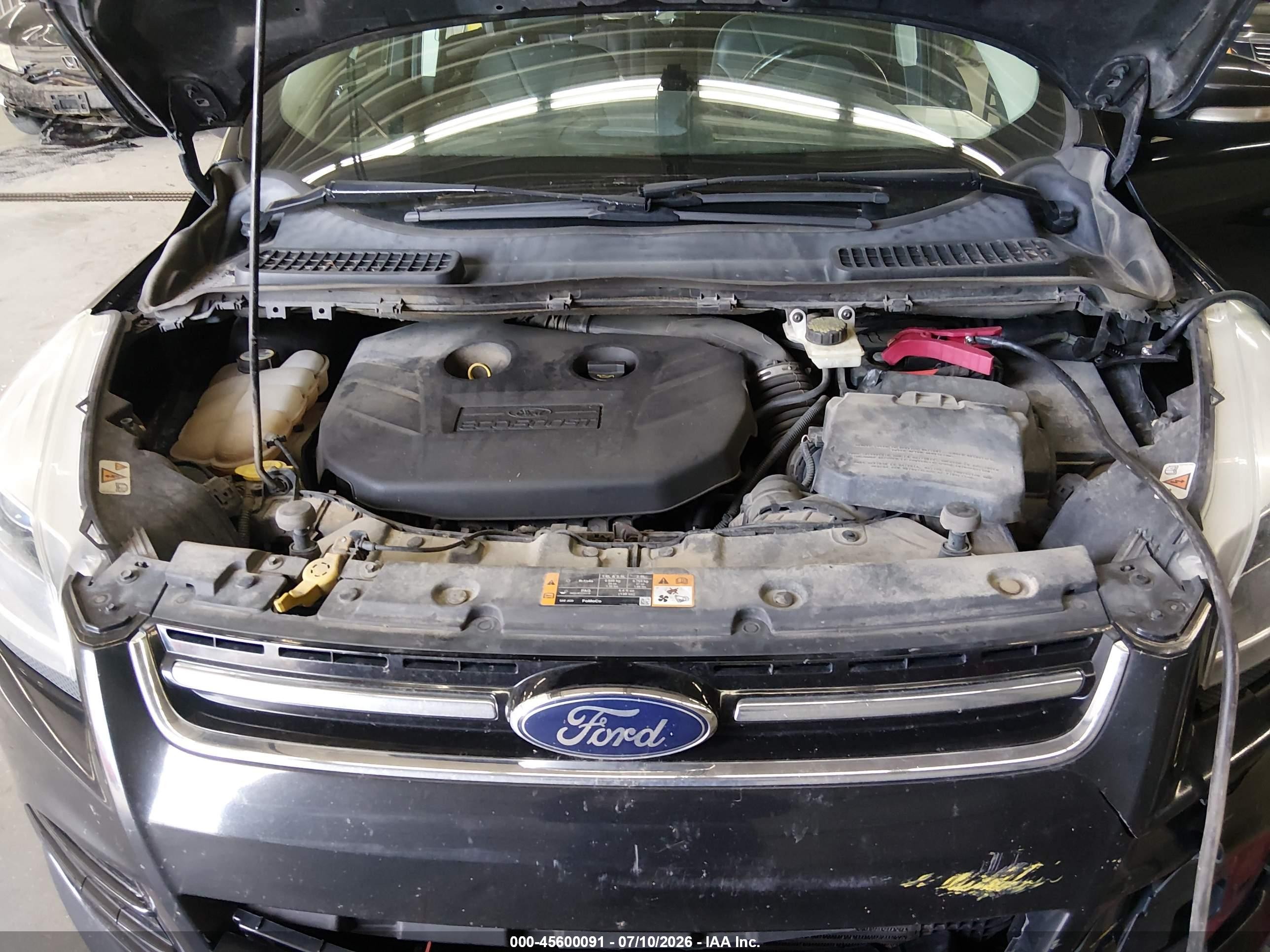 2013 Ford Escape Titanium Black vin: 1FMCU9J90DUC93573