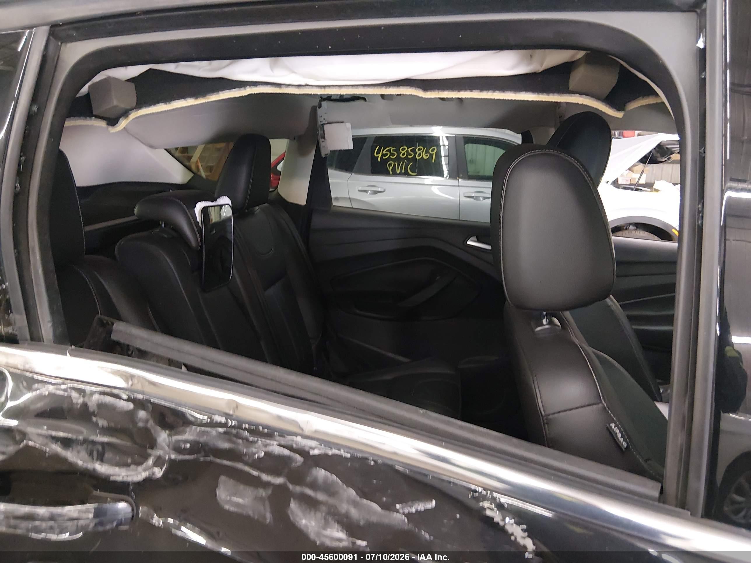 2013 Ford Escape Titanium Black vin: 1FMCU9J90DUC93573