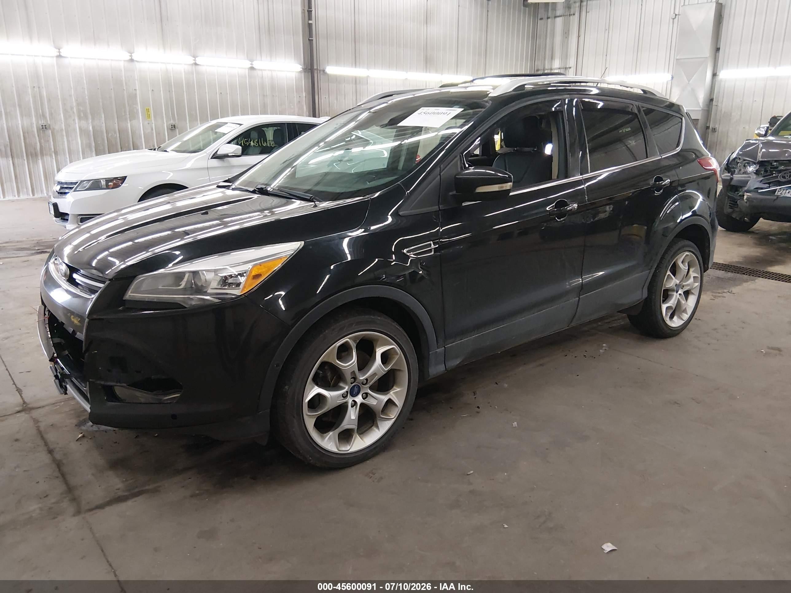 2013 Ford Escape Titanium Black vin: 1FMCU9J90DUC93573
