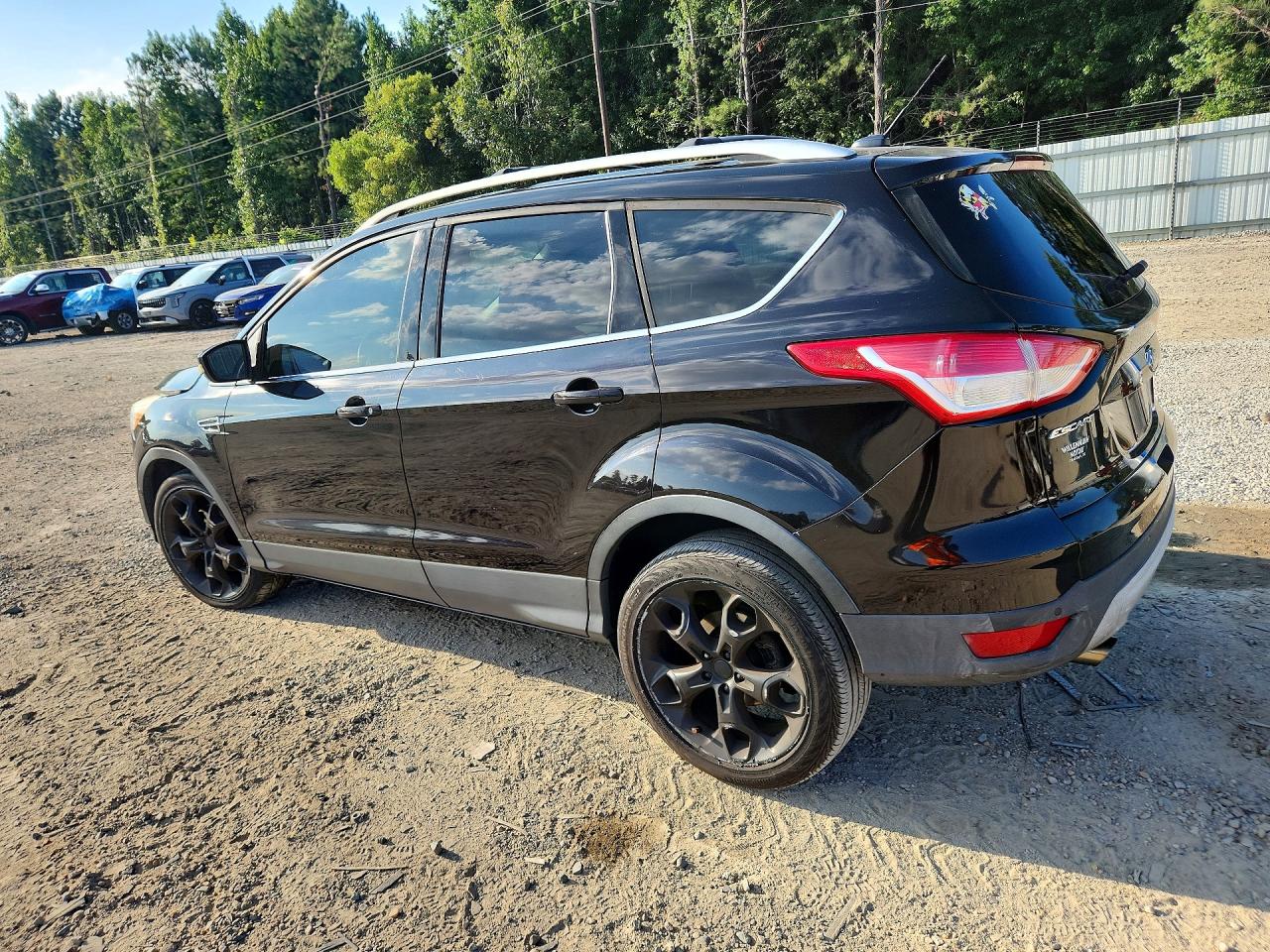 2013 Ford Escape Titanium Brown vin: 1FMCU9J90DUD48006