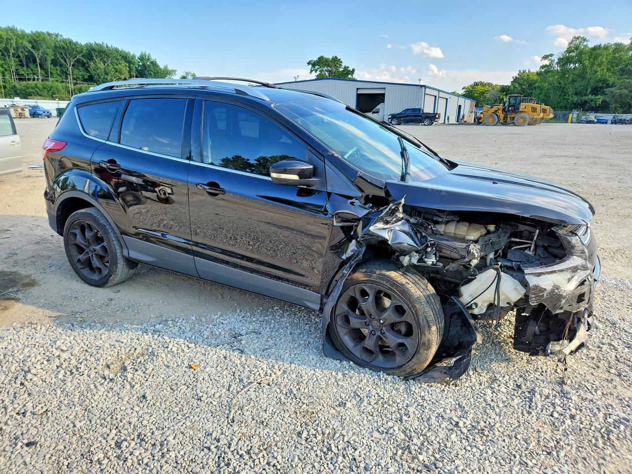 2013 Ford Escape Titanium Brown vin: 1FMCU9J90DUD48006