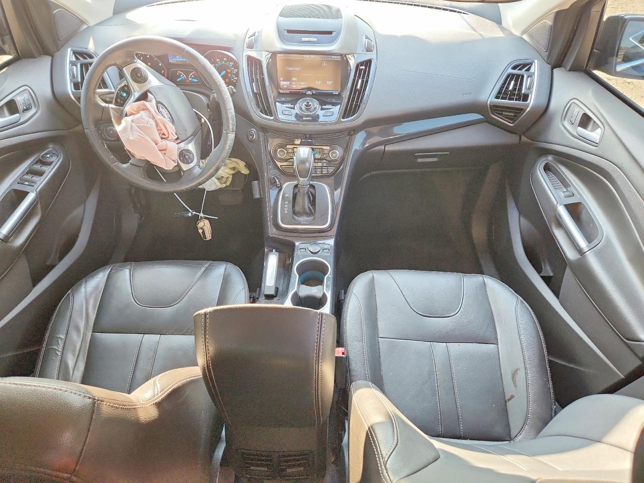 2013 Ford Escape Titanium Brown vin: 1FMCU9J90DUD48006