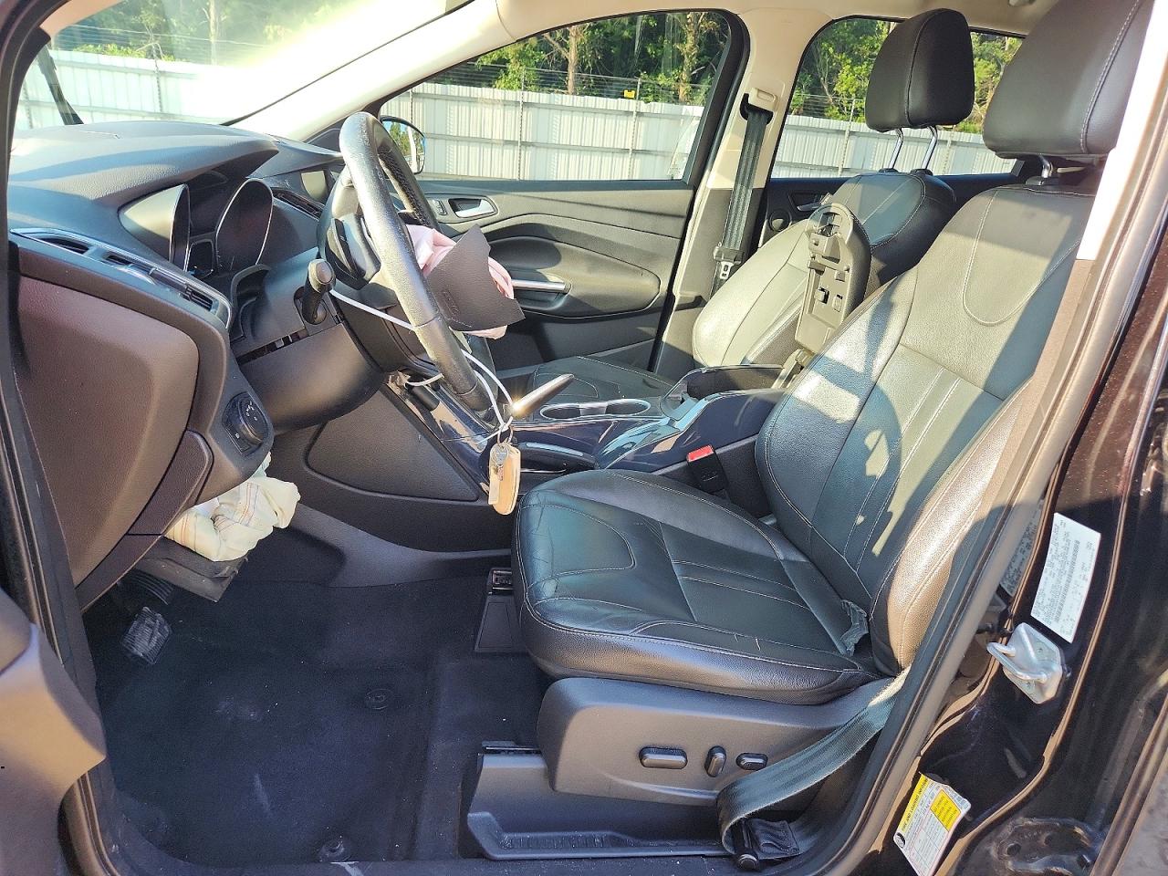 2013 Ford Escape Titanium Brown vin: 1FMCU9J90DUD48006