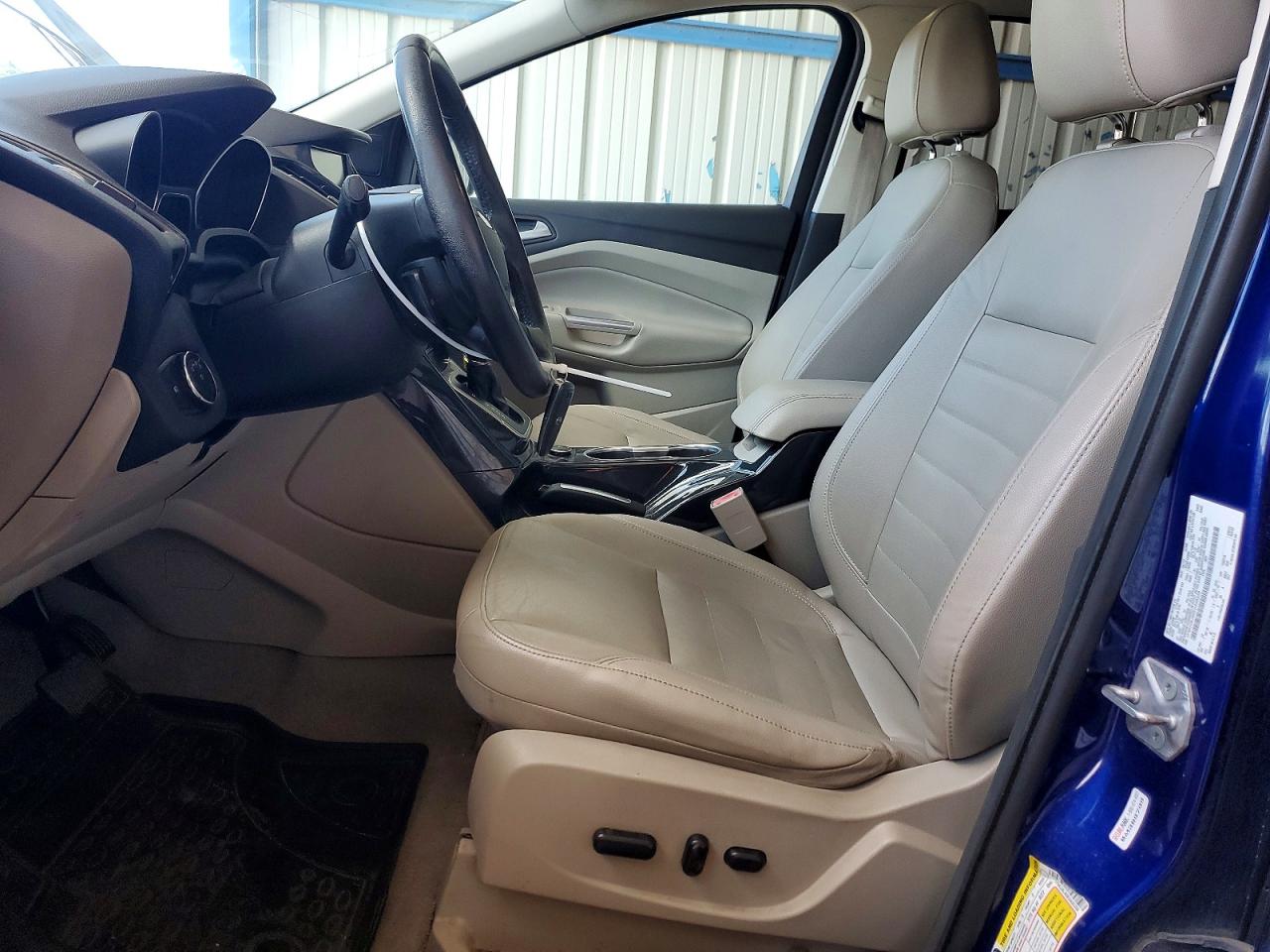 2014 Ford Escape Titanium Синий vin: 1FMCU9J90EUA05259