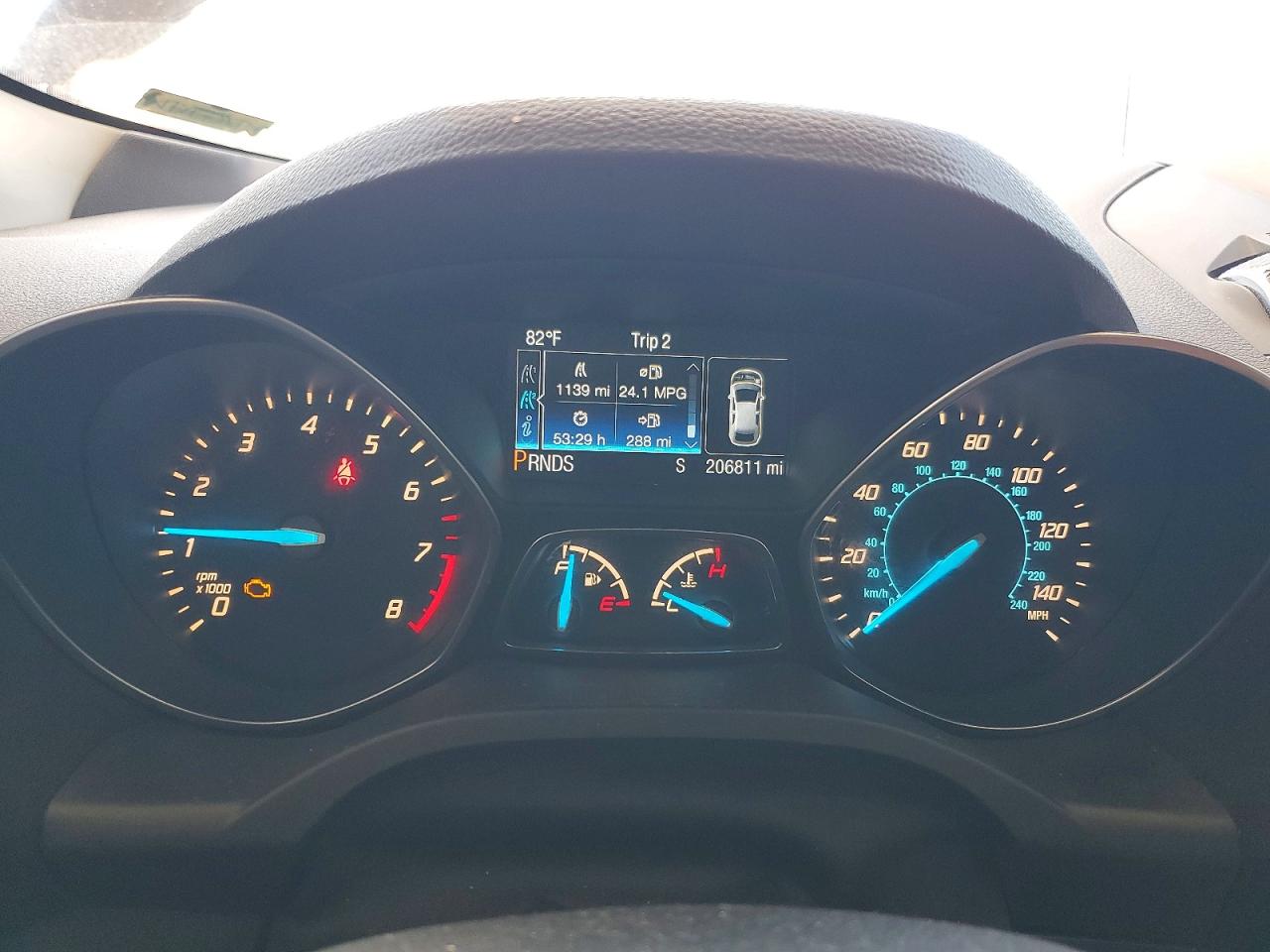 2014 Ford Escape Titanium Синий vin: 1FMCU9J90EUA05259