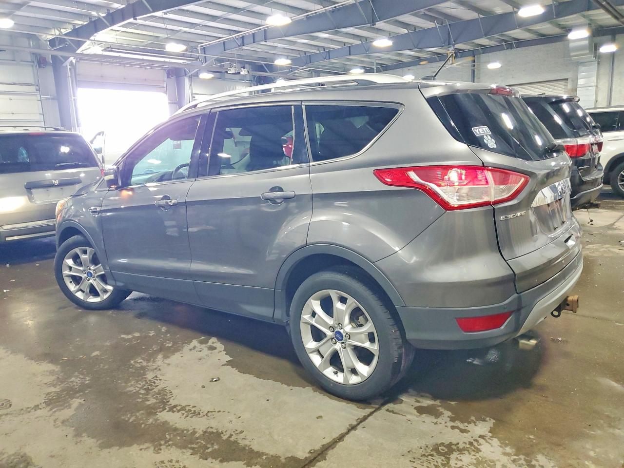 2014 Ford Escape Titanium Gray vin: 1FMCU9J90EUA29951