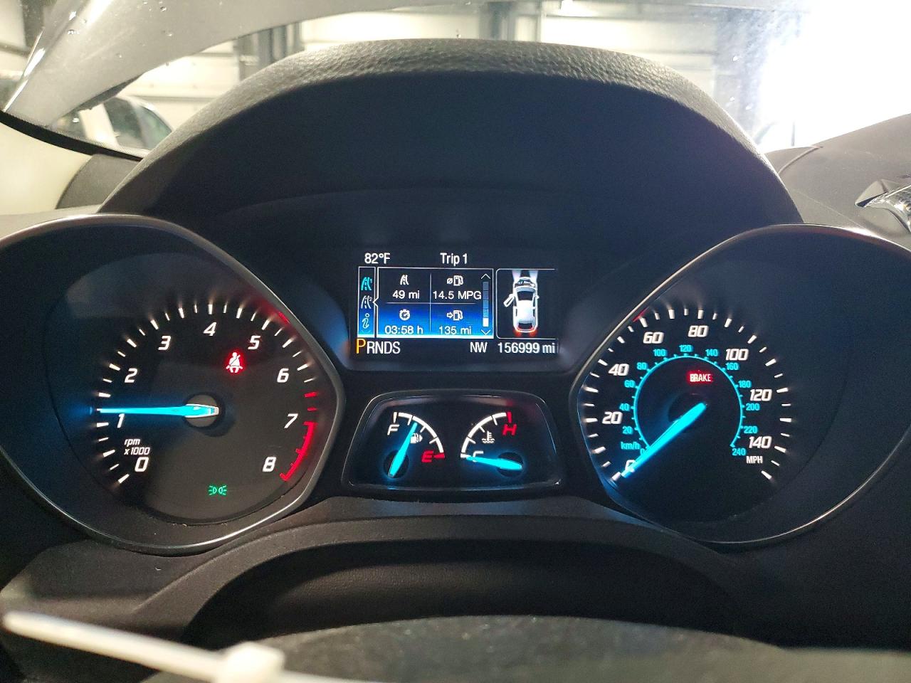 2014 Ford Escape Titanium Gray vin: 1FMCU9J90EUA29951