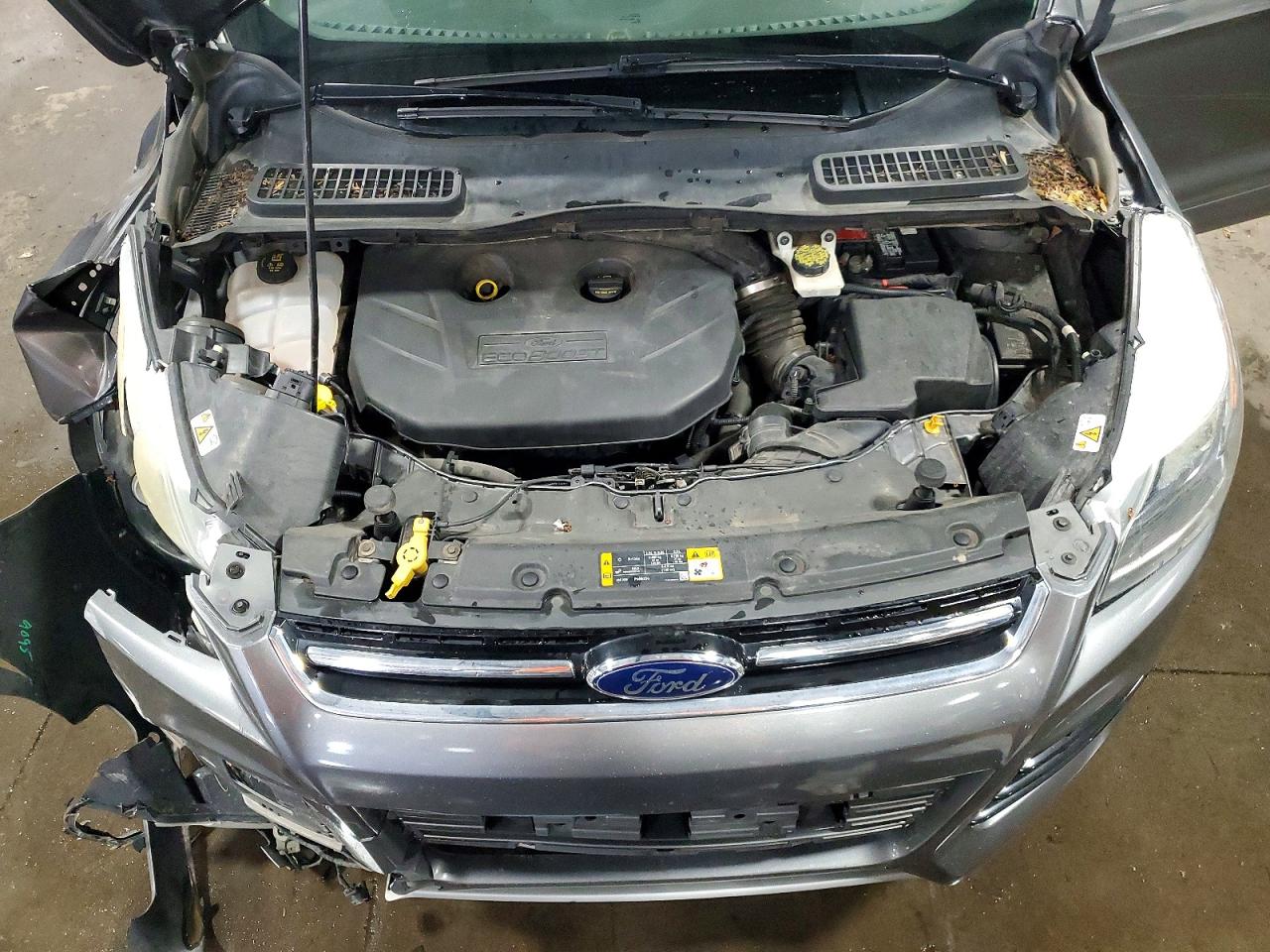 2014 Ford Escape Titanium Gray vin: 1FMCU9J90EUA29951
