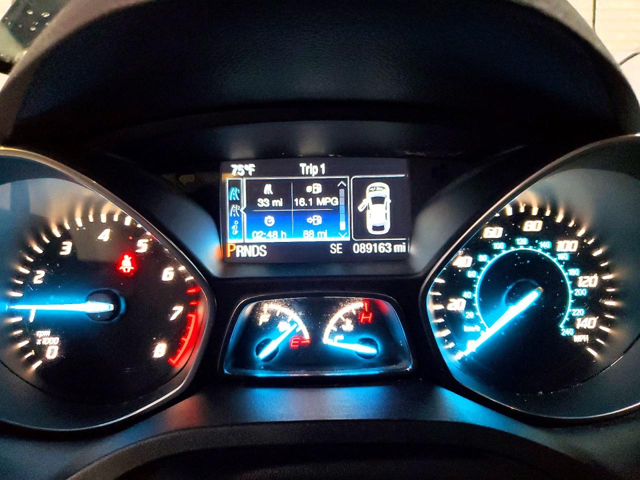 2014 Ford Escape Titanium Black vin: 1FMCU9J90EUA65543