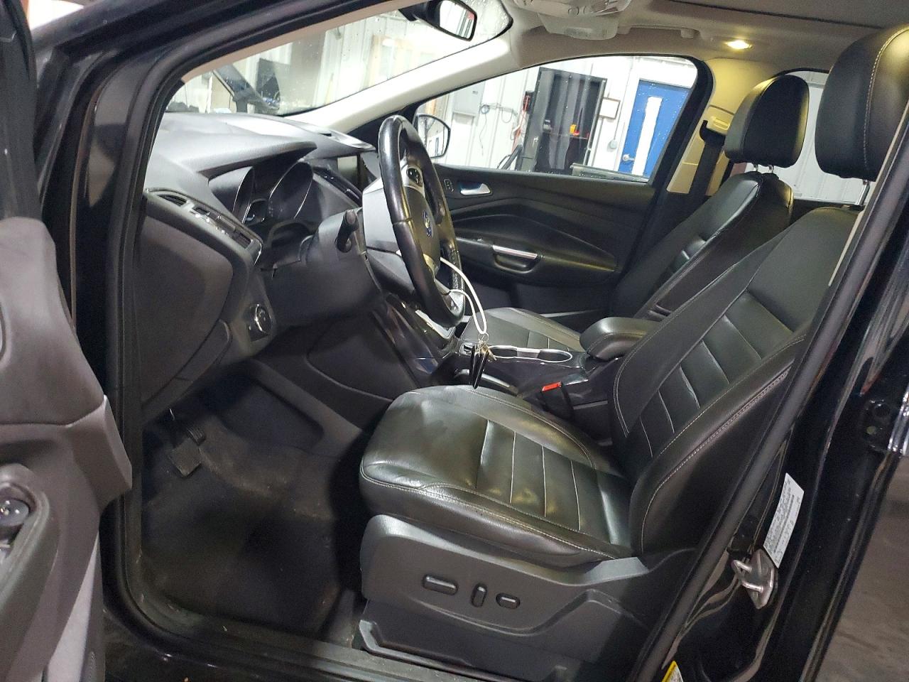 2014 Ford Escape Titanium Black vin: 1FMCU9J90EUA65543