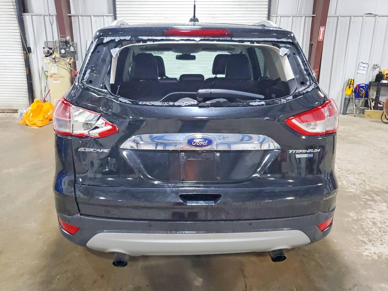 2014 Ford Escape Titanium Black vin: 1FMCU9J90EUA65543
