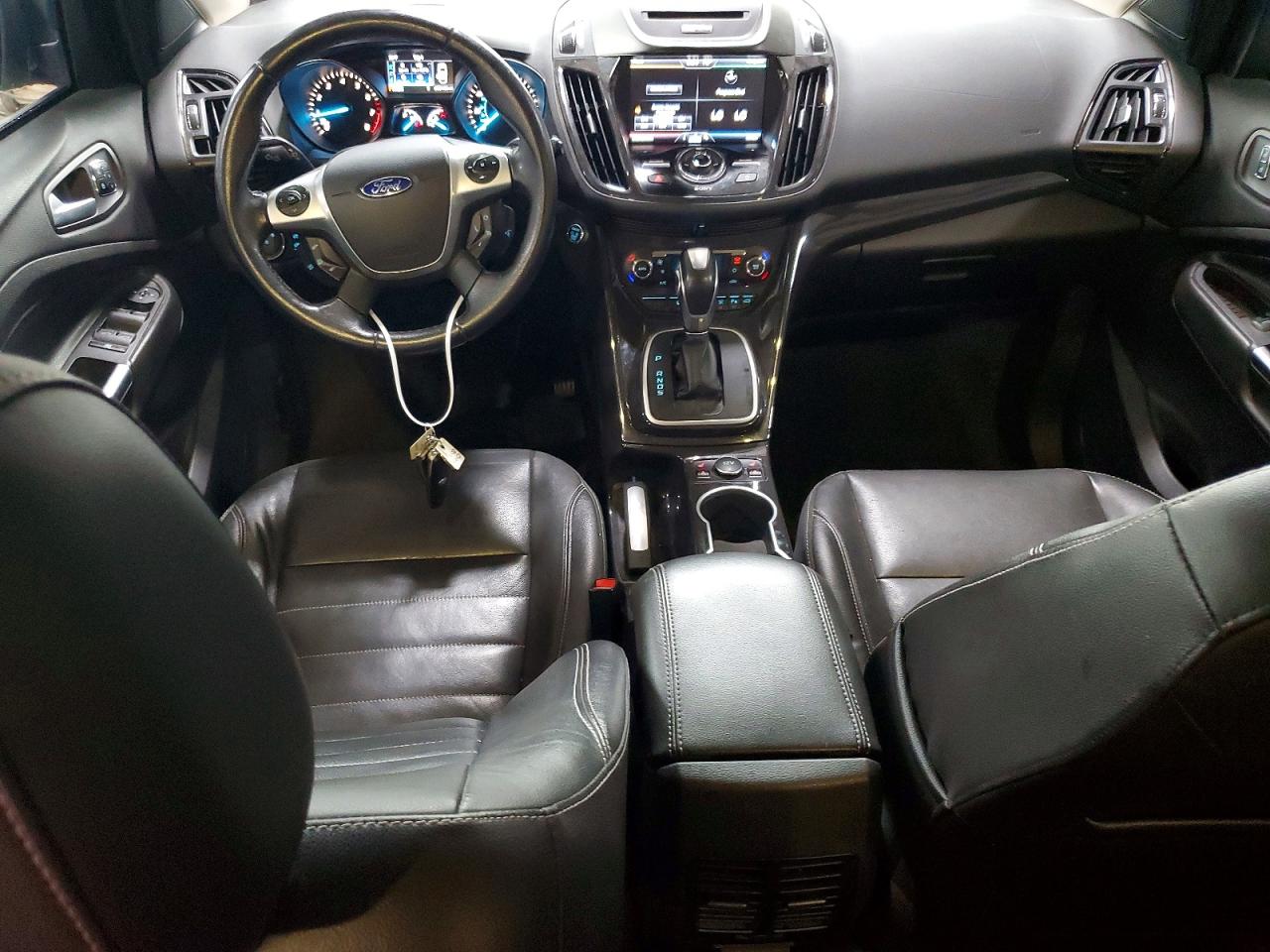 2014 Ford Escape Titanium Black vin: 1FMCU9J90EUA65543