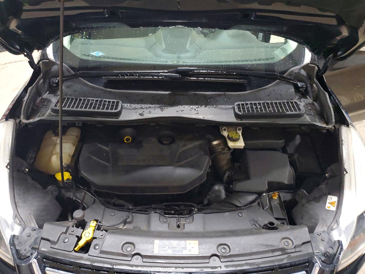 2014 Ford Escape Titanium Black vin: 1FMCU9J90EUA65543