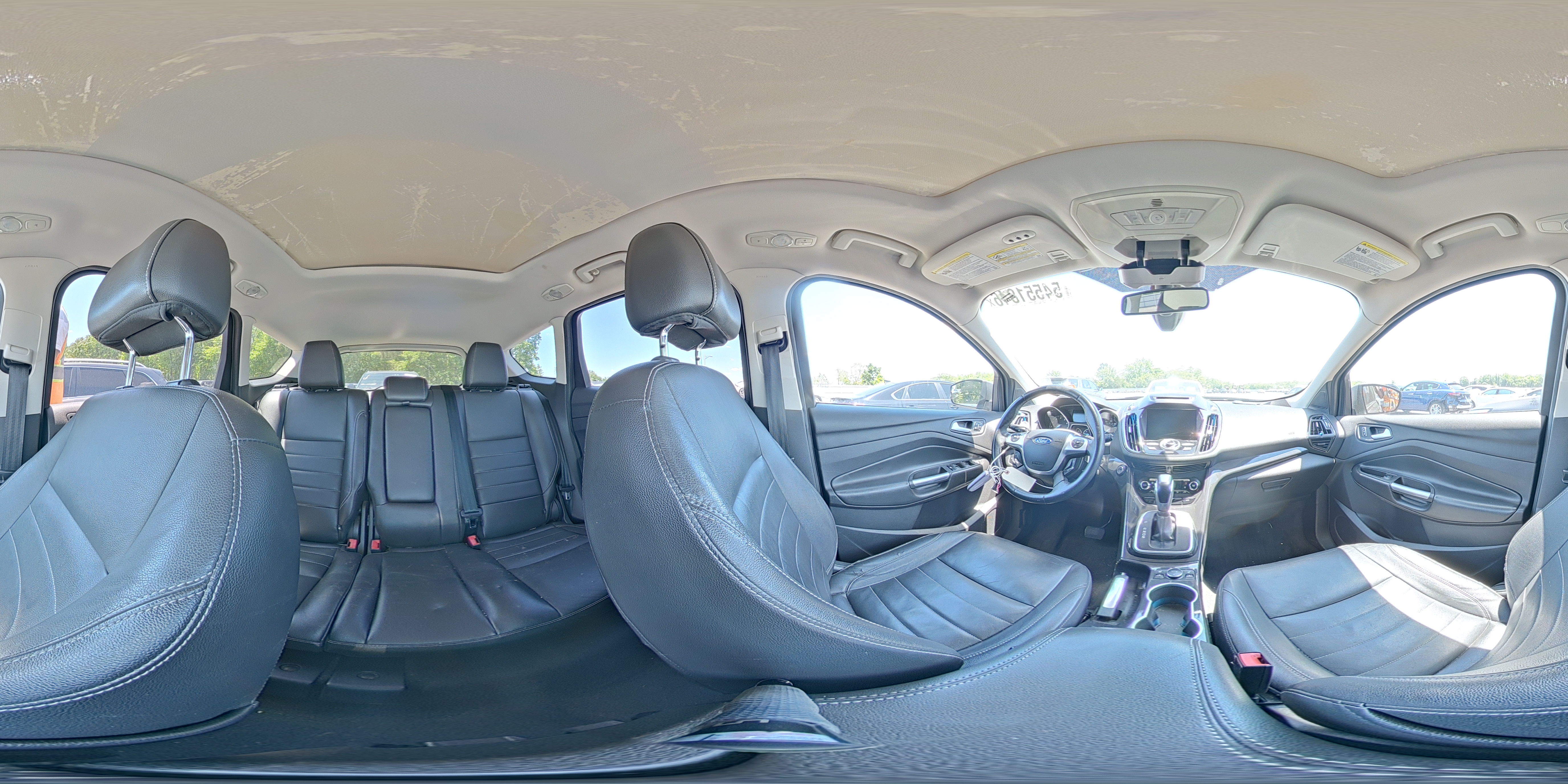 2014 Ford Escape Titanium Gray vin: 1FMCU9J90EUA88661