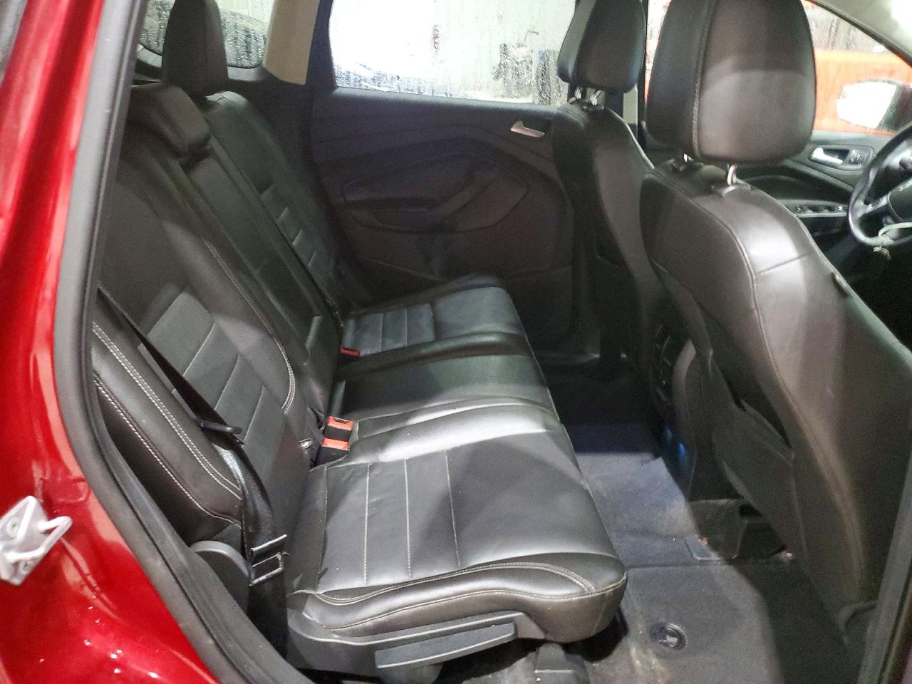2014 Ford Escape Titanium Burgundy vin: 1FMCU9J90EUA96999