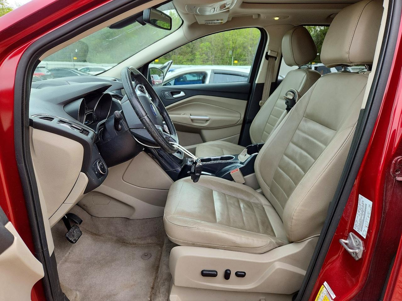 2014 Ford Escape Titanium Бордовый vin: 1FMCU9J90EUB84838