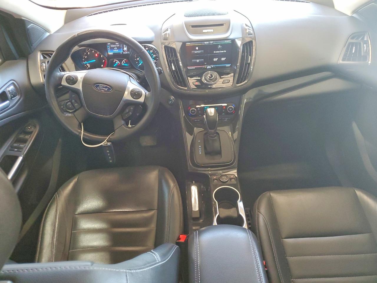 2014 Ford Escape Titanium Maroon vin: 1FMCU9J90EUC18681