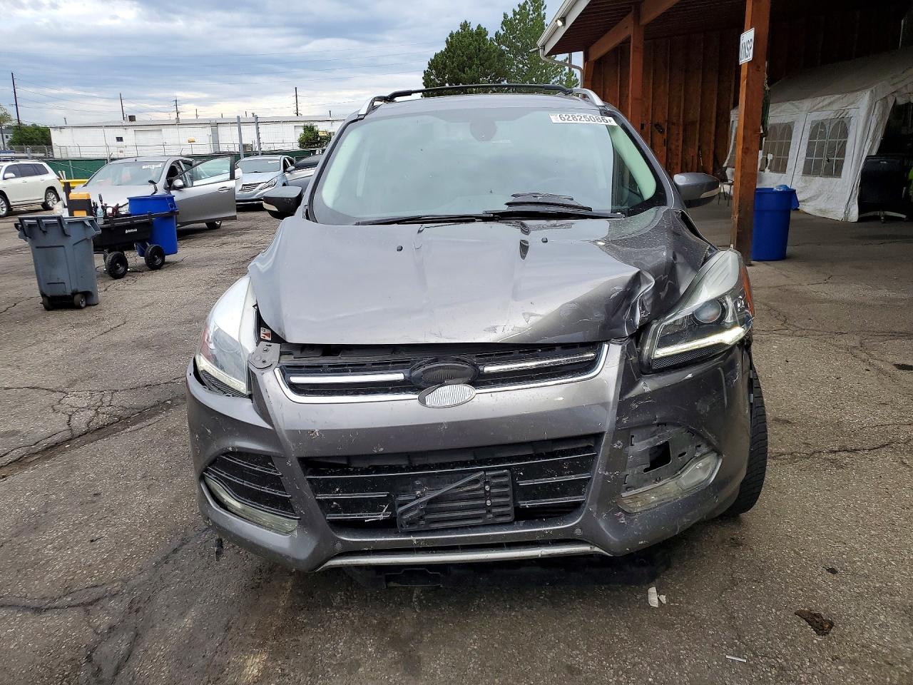 2014 Ford Escape Titanium Gray vin: 1FMCU9J90EUE12773