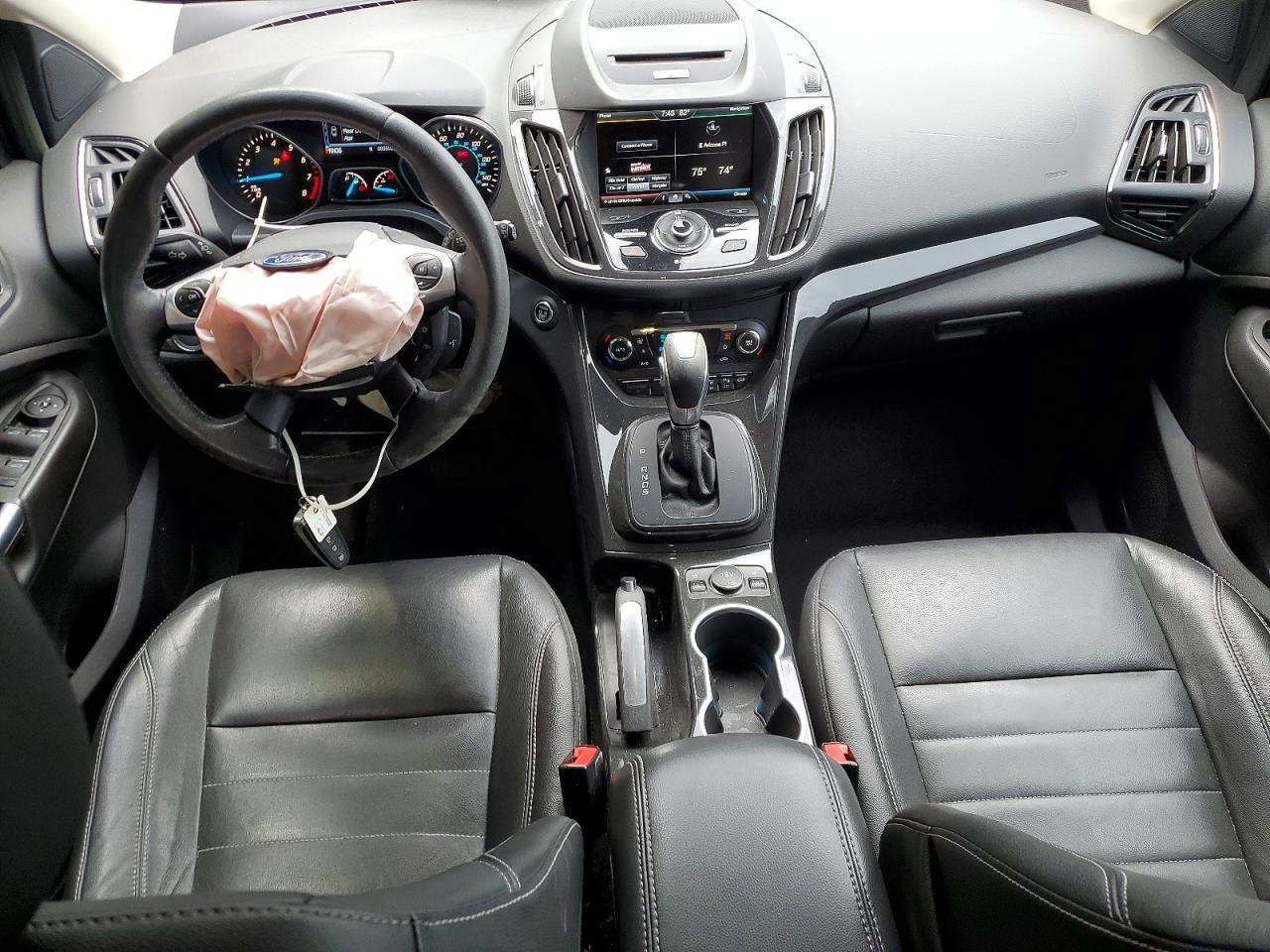 2014 Ford Escape Titanium Gray vin: 1FMCU9J90EUE12773