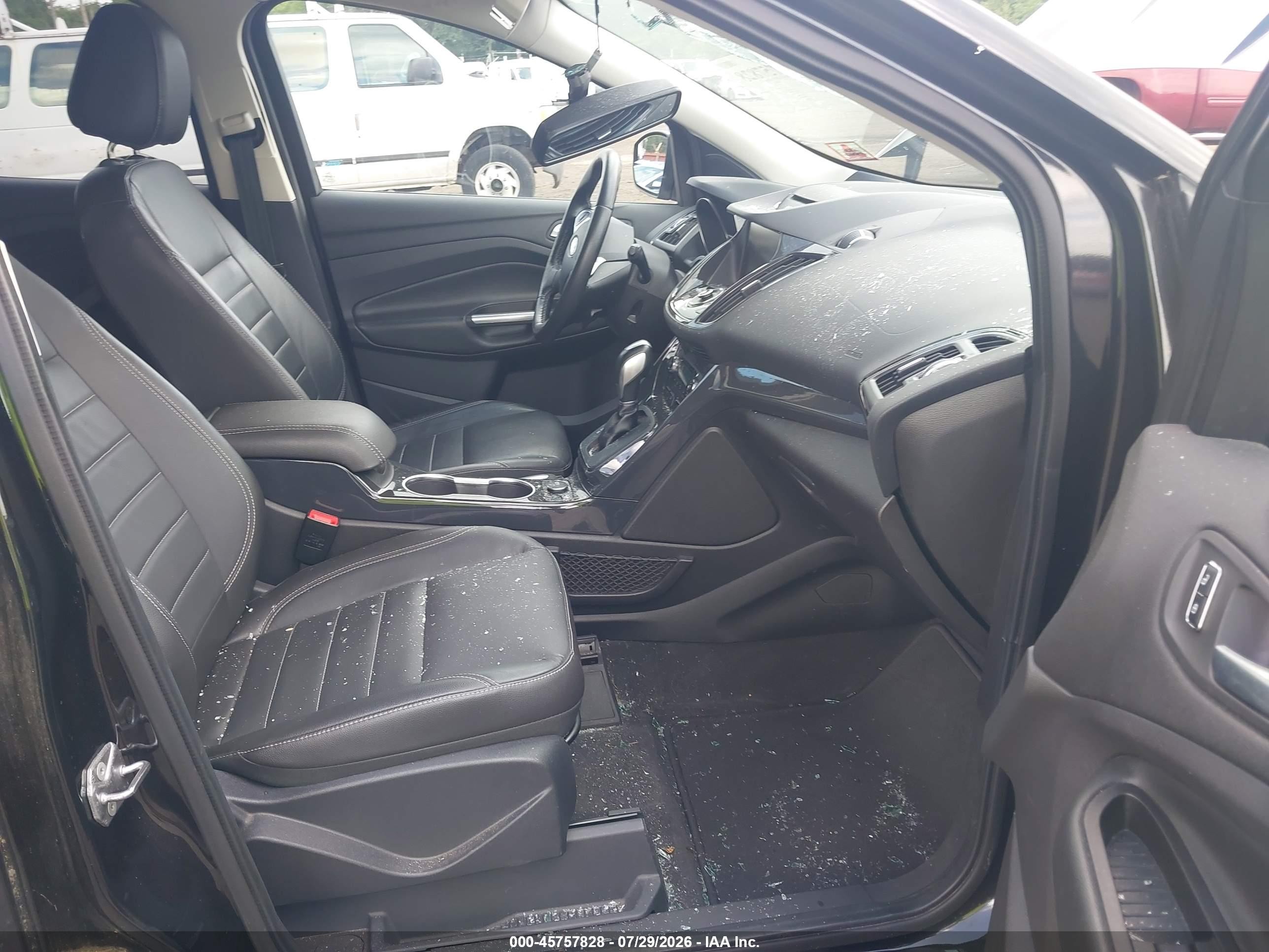 2014 Ford Escape Titanium Black vin: 1FMCU9J90EUE31937