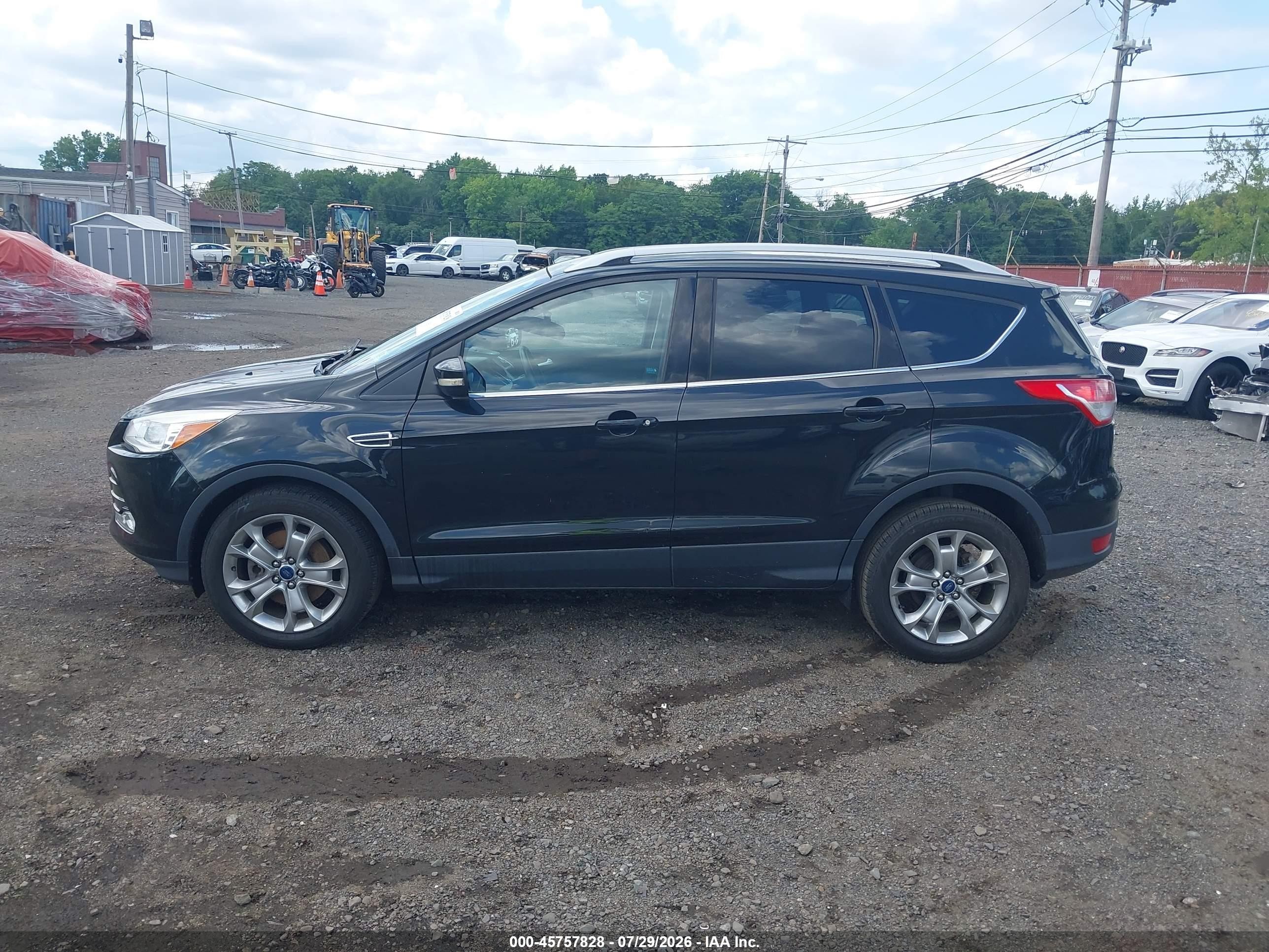 2014 Ford Escape Titanium Black vin: 1FMCU9J90EUE31937
