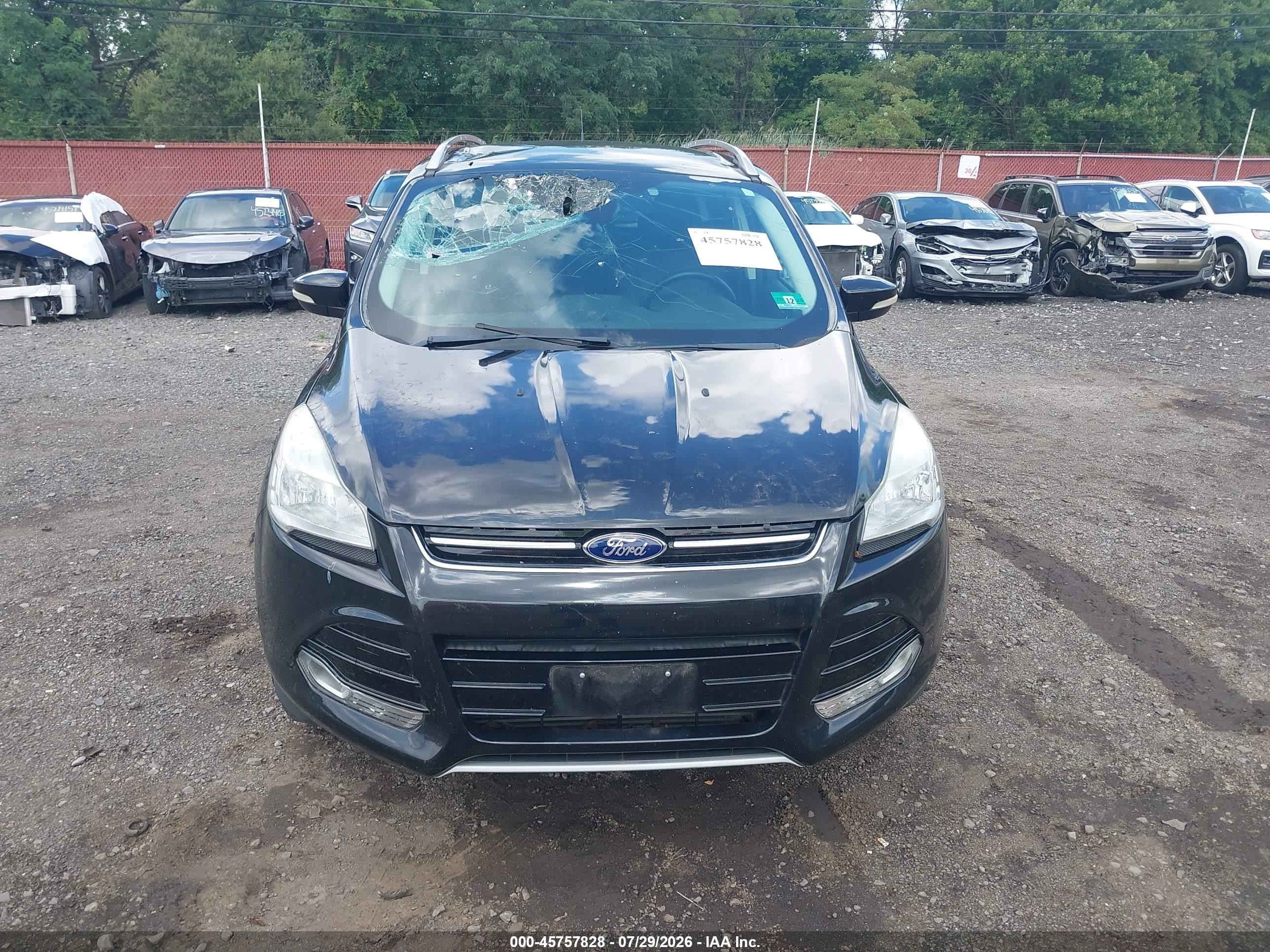 2014 Ford Escape Titanium Black vin: 1FMCU9J90EUE31937