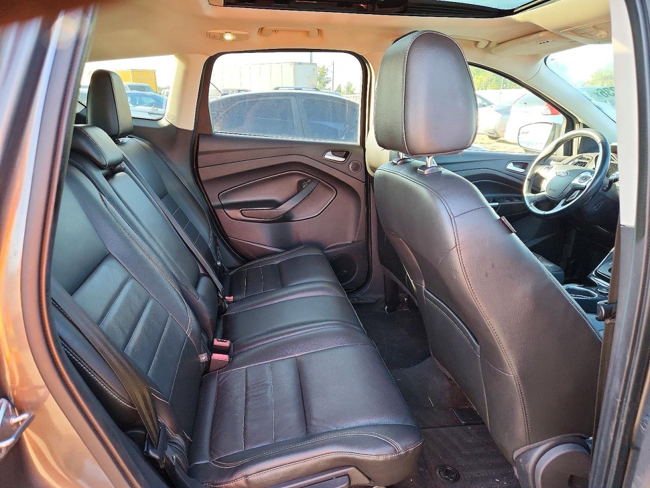 2014 Ford Escape Titanium Gray vin: 1FMCU9J90EUE38547