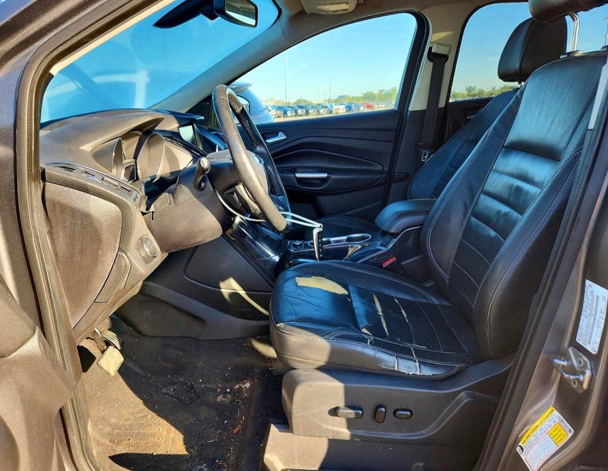 2014 Ford Escape Titanium Gray vin: 1FMCU9J90EUE38547