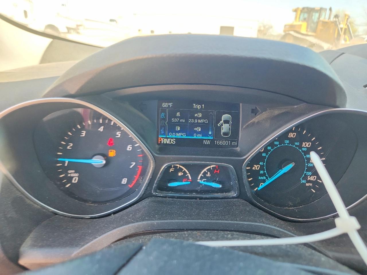 2015 Ford Escape Titanium Red vin: 1FMCU9J90FUB57771