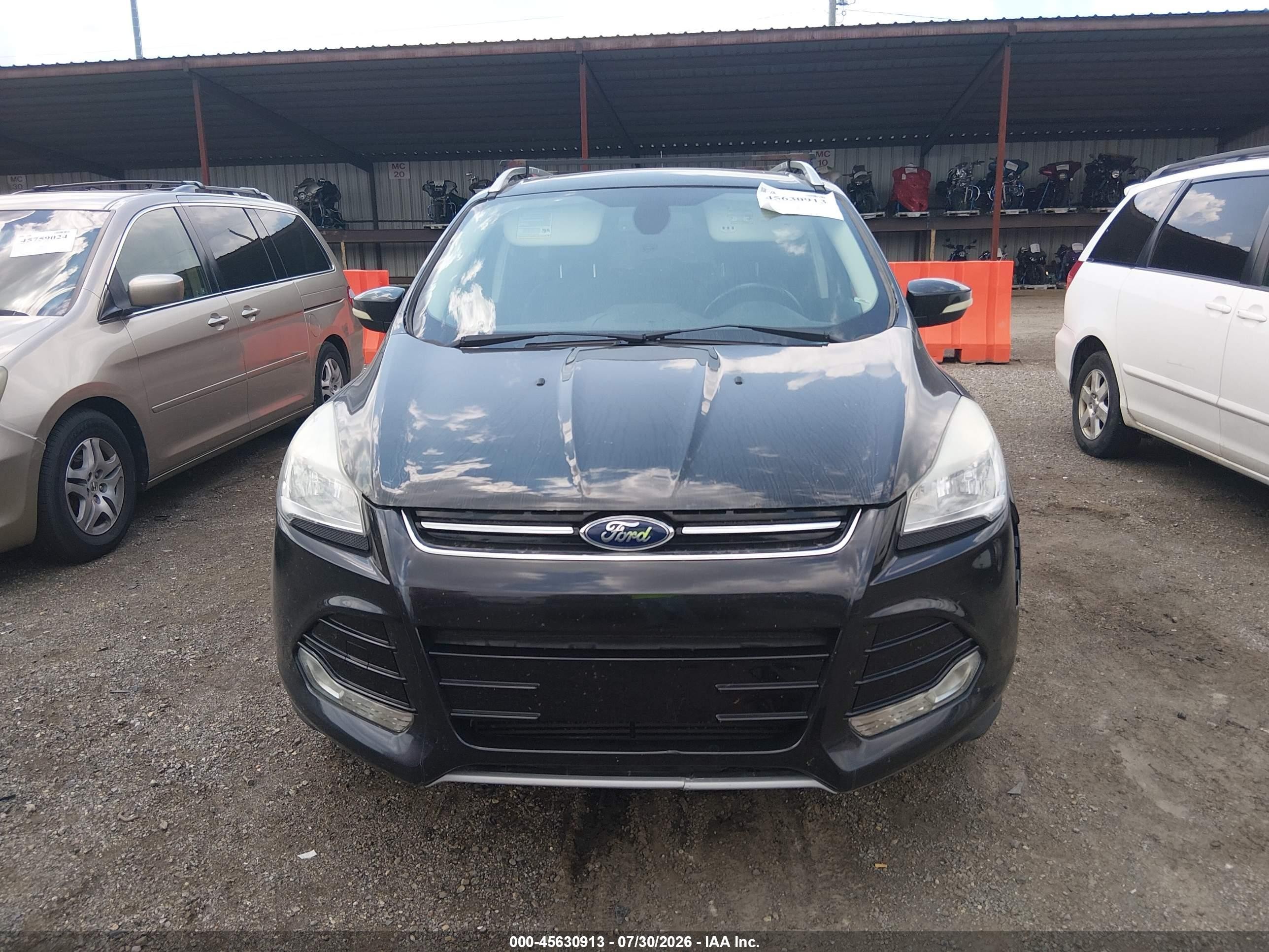 2015 Ford Escape Titanium Black vin: 1FMCU9J90FUB58791