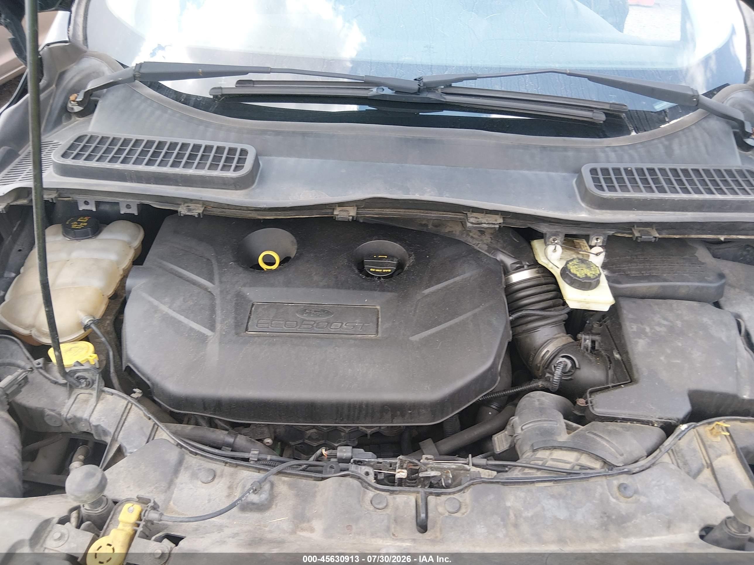 2015 Ford Escape Titanium Black vin: 1FMCU9J90FUB58791
