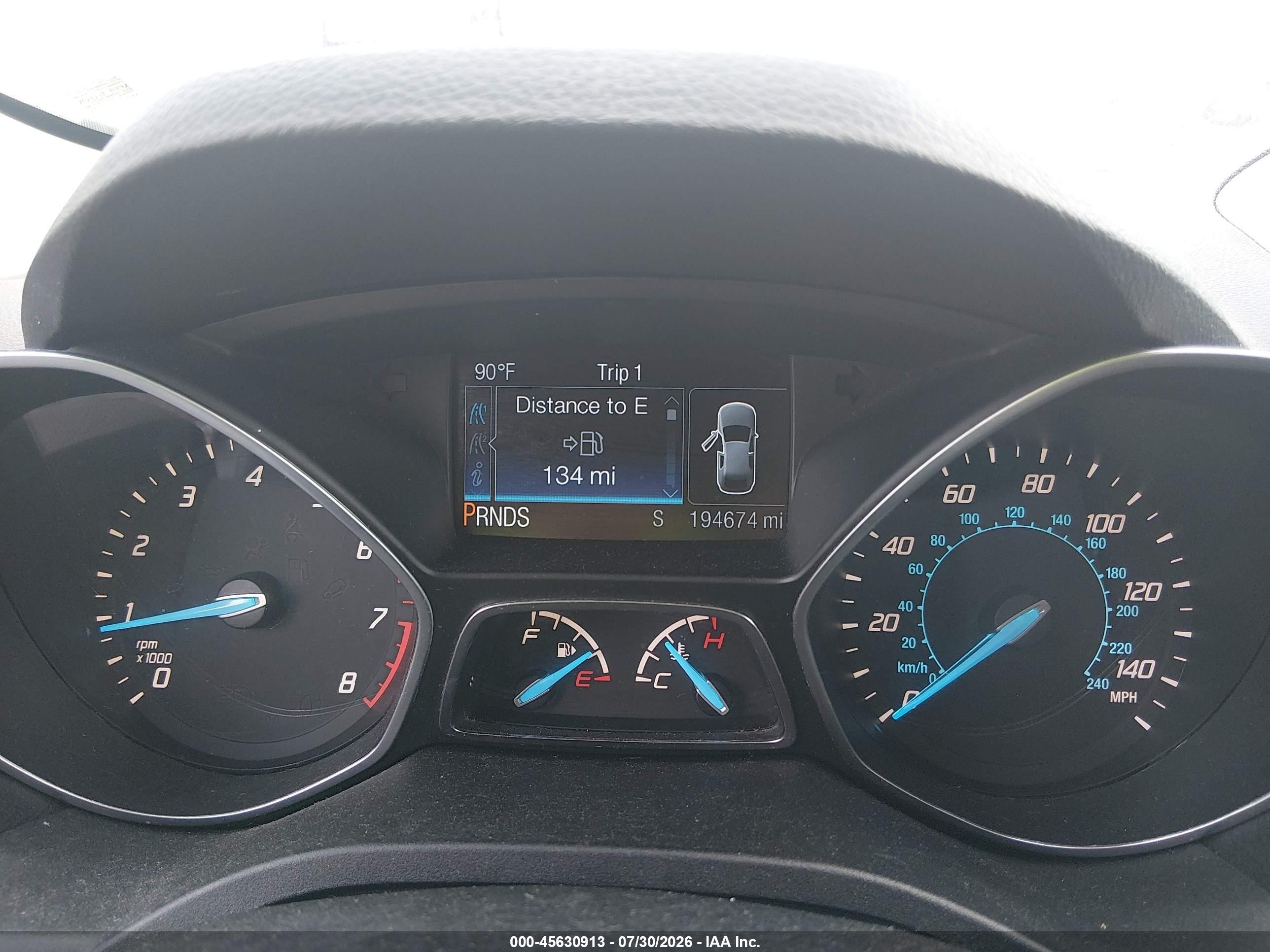 2015 Ford Escape Titanium Black vin: 1FMCU9J90FUB58791
