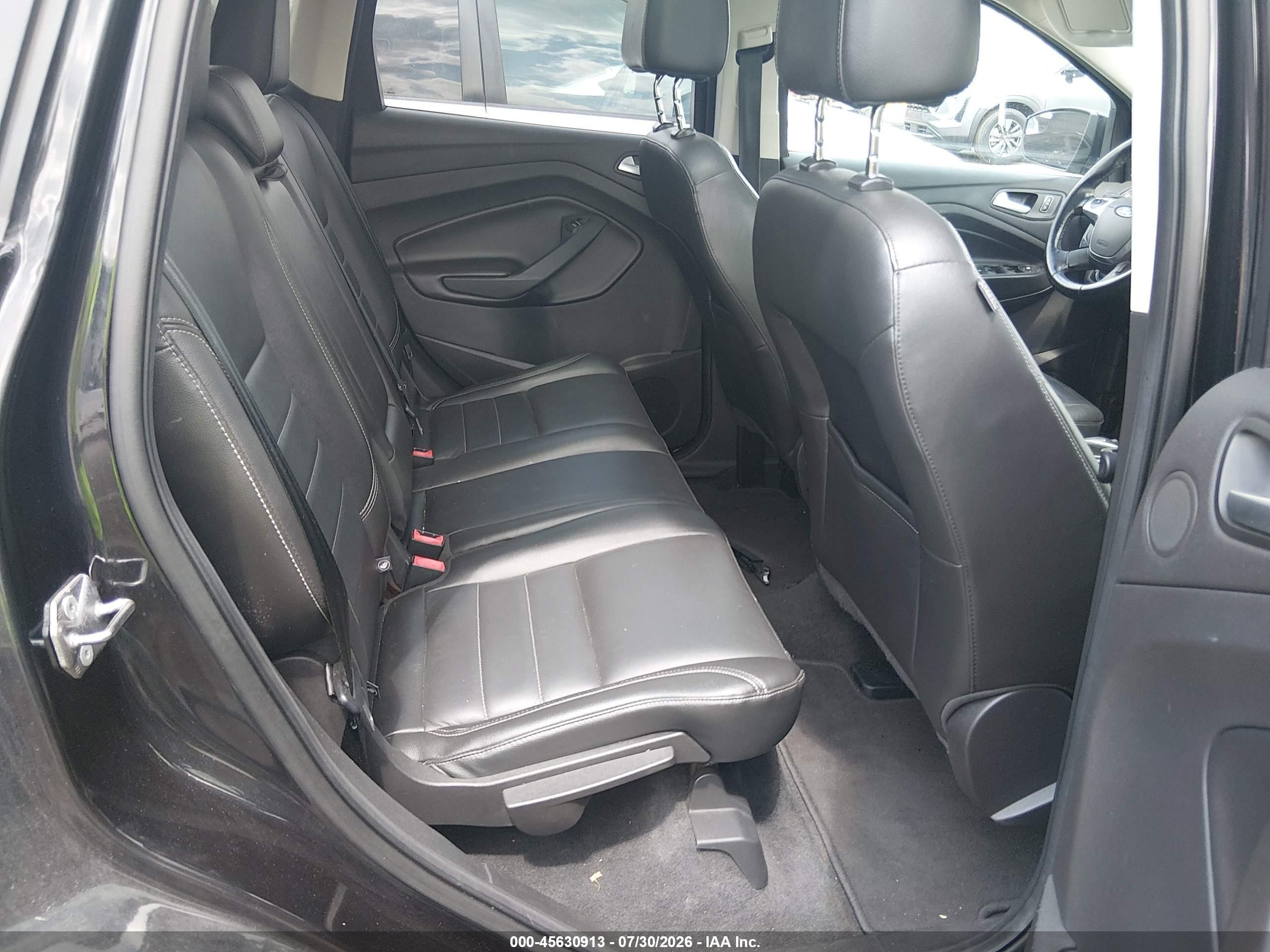 2015 Ford Escape Titanium Black vin: 1FMCU9J90FUB58791