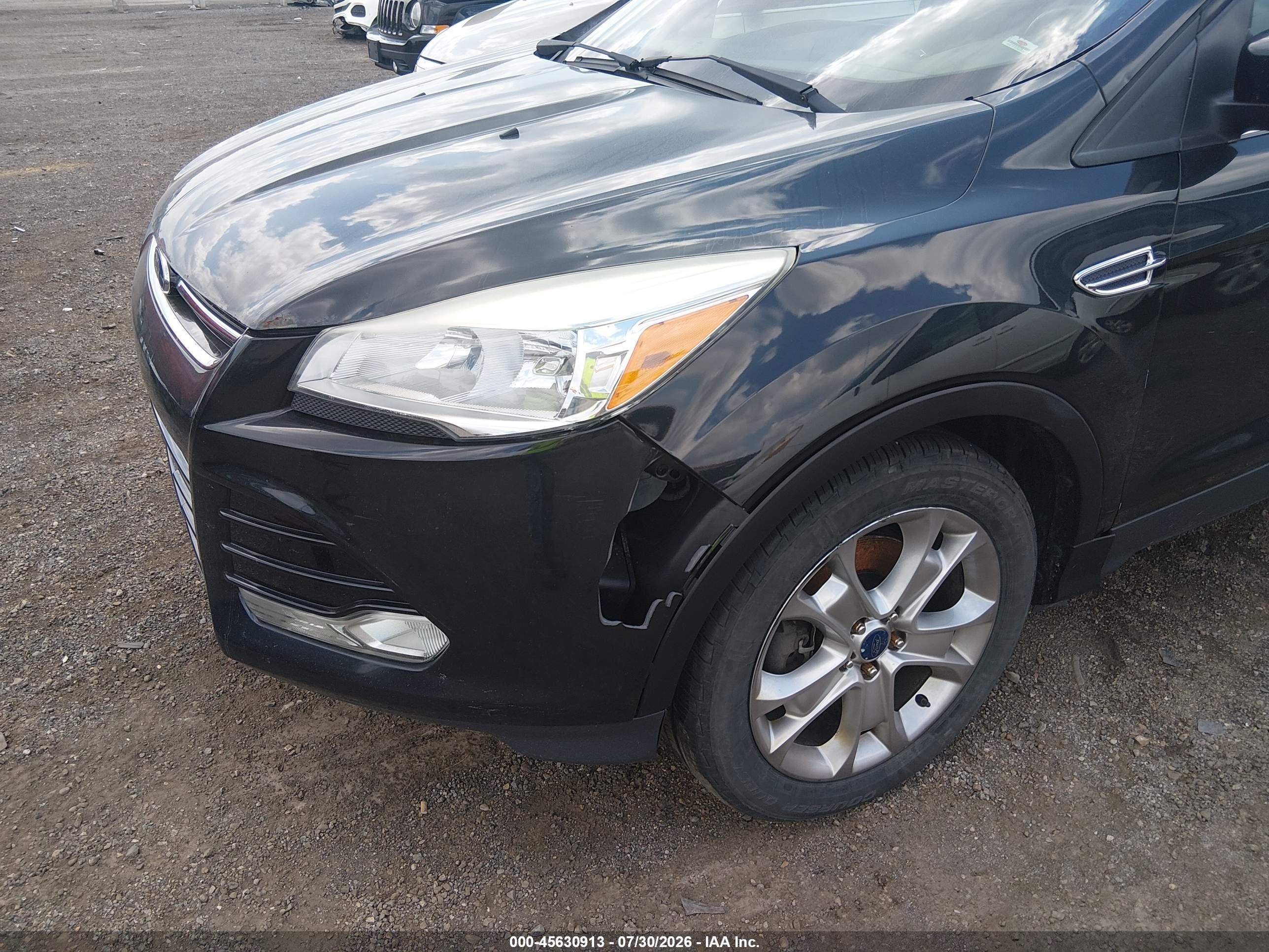 2015 Ford Escape Titanium Black vin: 1FMCU9J90FUB58791
