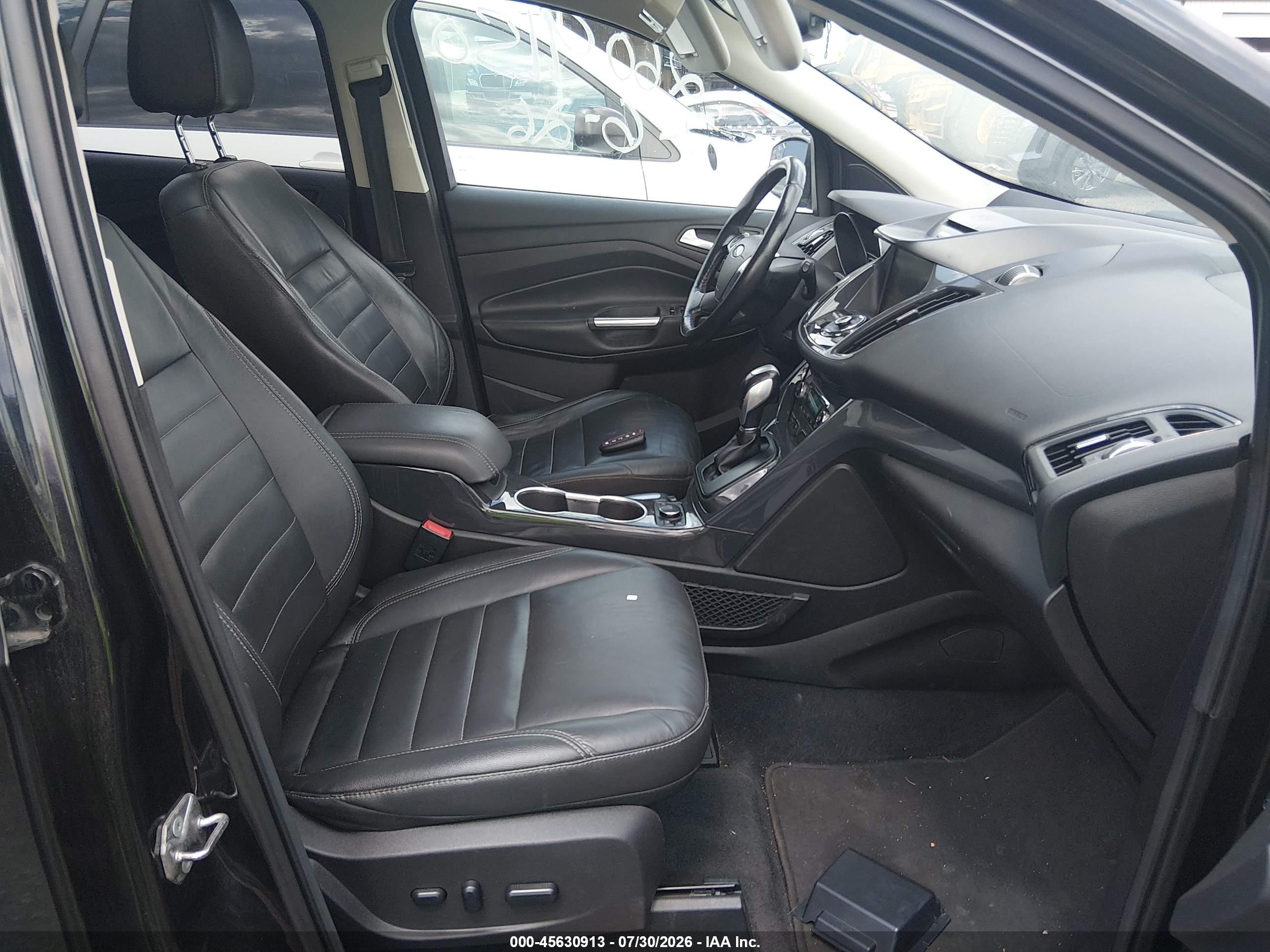 2015 Ford Escape Titanium Black vin: 1FMCU9J90FUB58791
