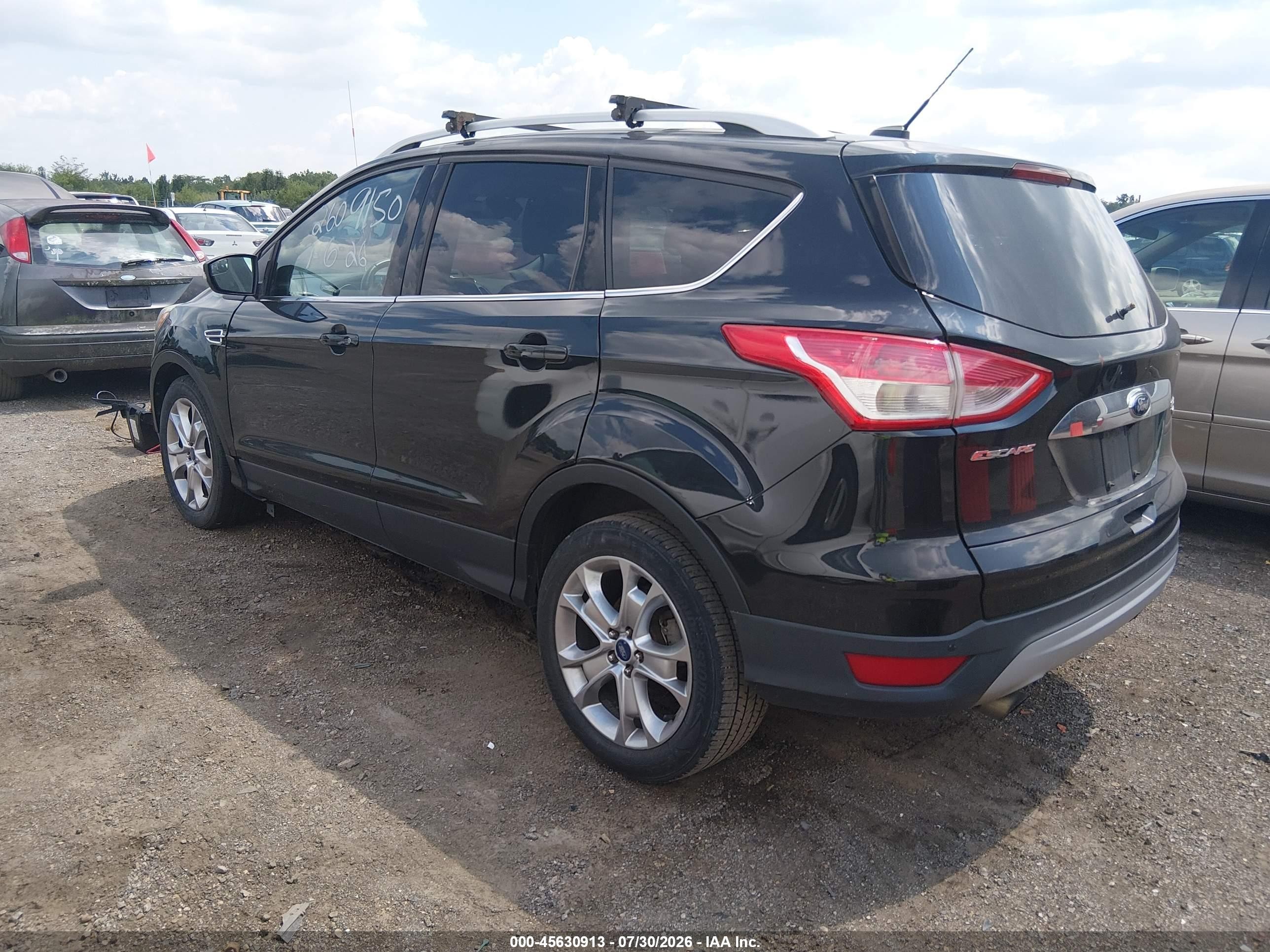 2015 Ford Escape Titanium Black vin: 1FMCU9J90FUB58791