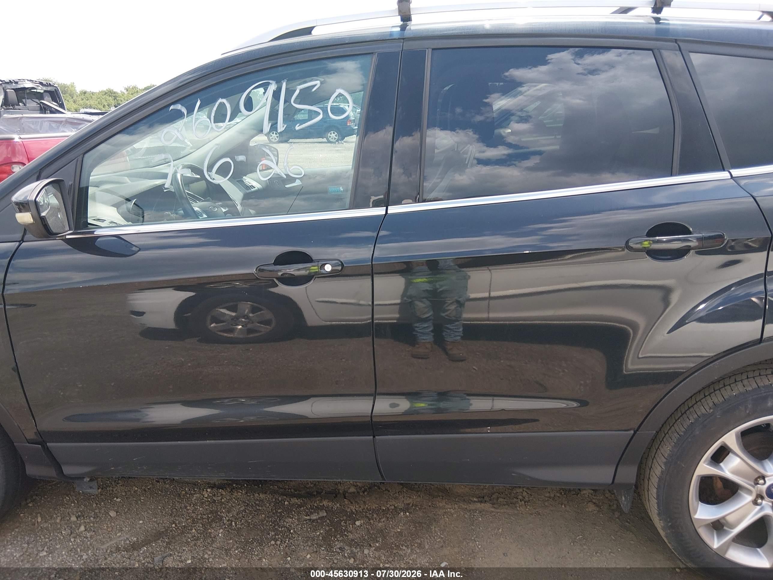 2015 Ford Escape Titanium Black vin: 1FMCU9J90FUB58791