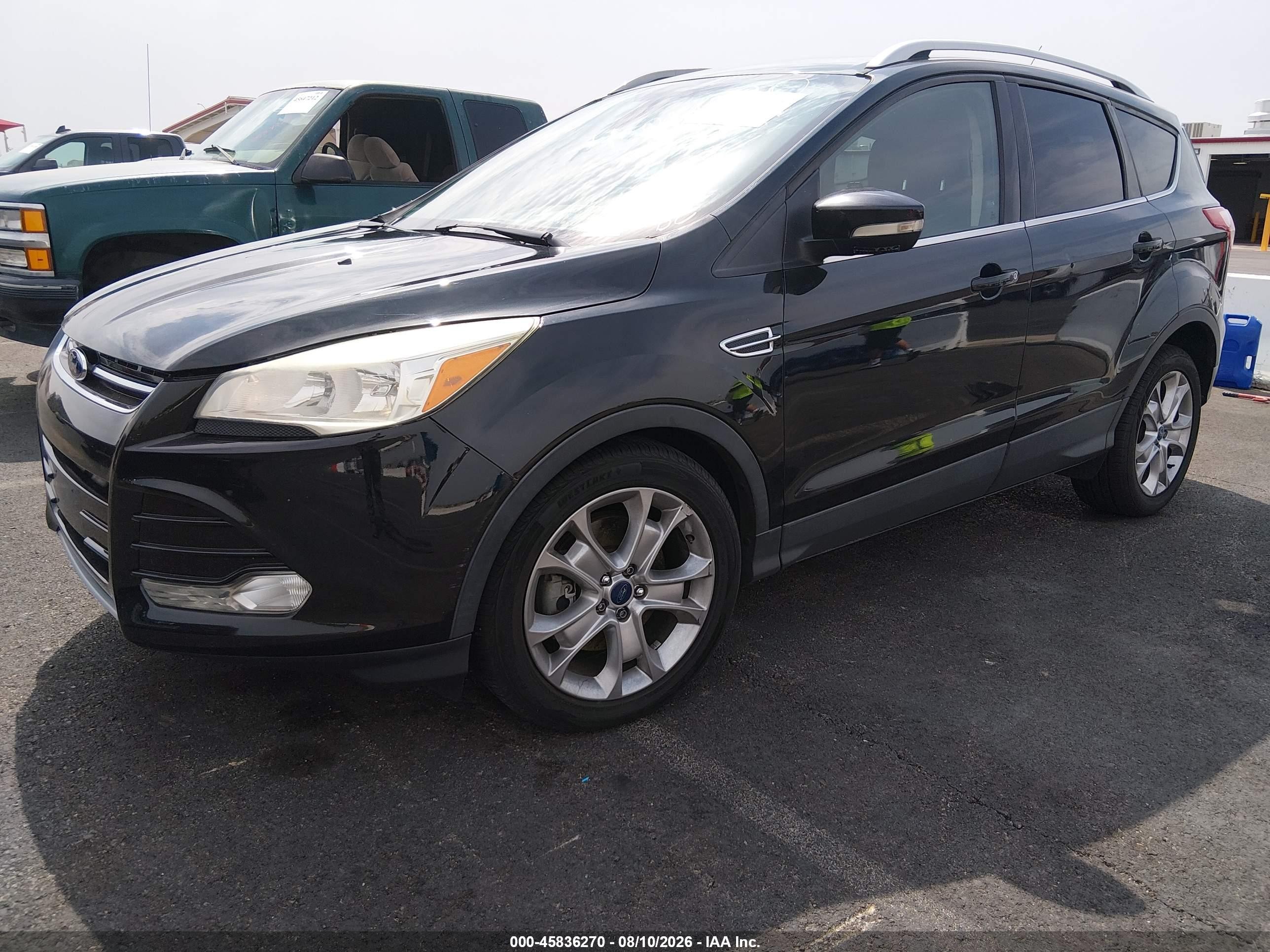 2015 Ford Escape Titanium Black vin: 1FMCU9J90FUB96070