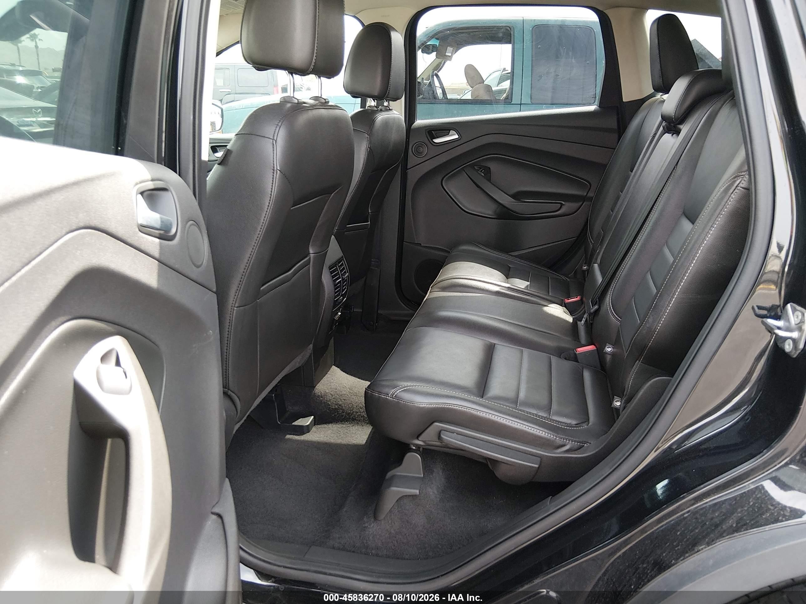 2015 Ford Escape Titanium Black vin: 1FMCU9J90FUB96070