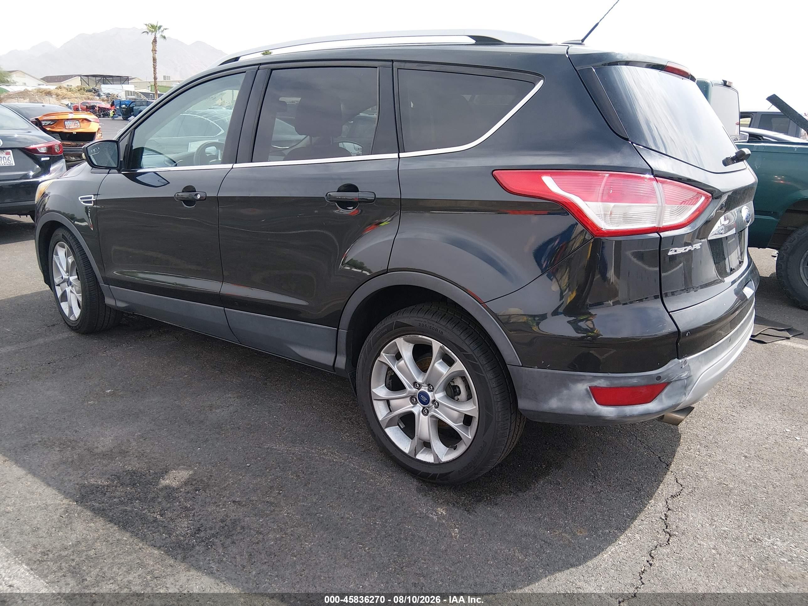 2015 Ford Escape Titanium Black vin: 1FMCU9J90FUB96070