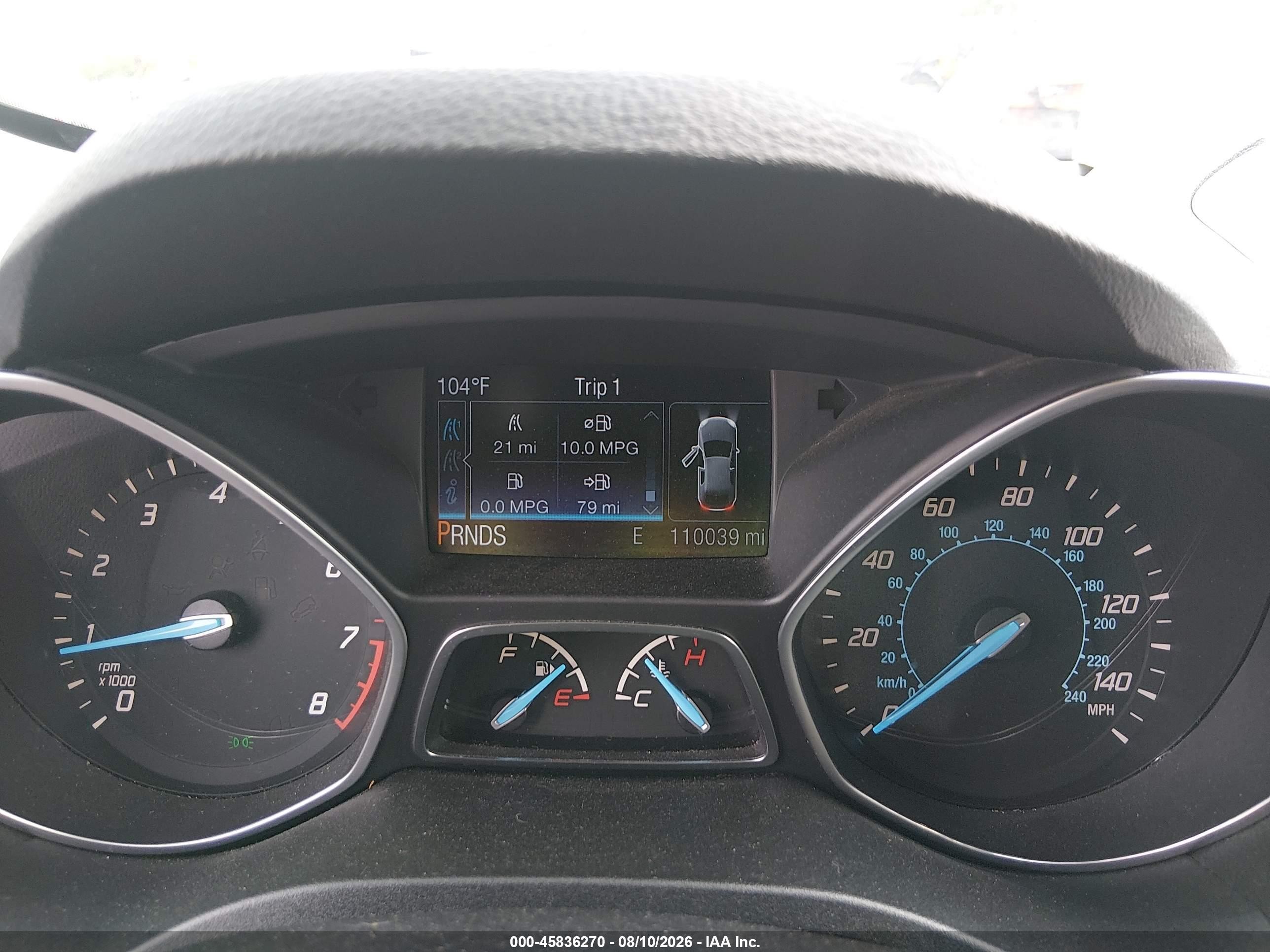 2015 Ford Escape Titanium Black vin: 1FMCU9J90FUB96070