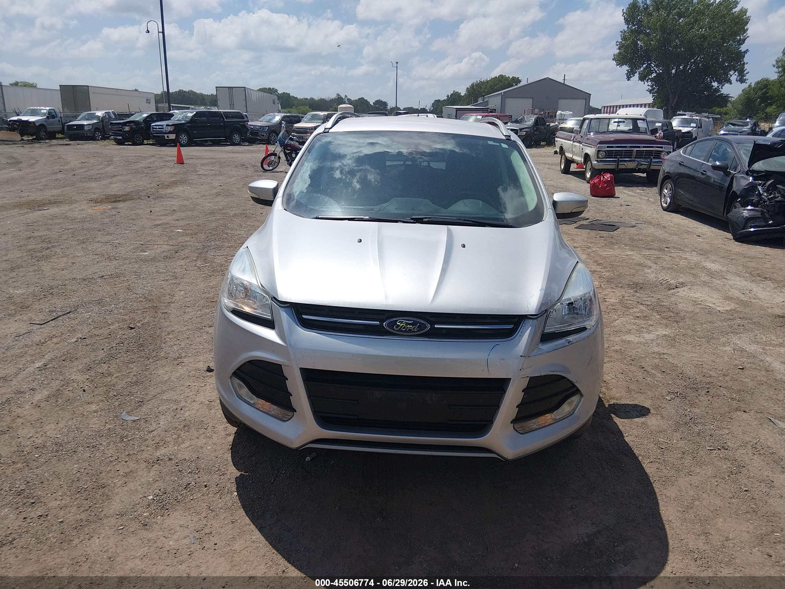 2015 Ford Escape Titanium Silver vin: 1FMCU9J90FUC79501