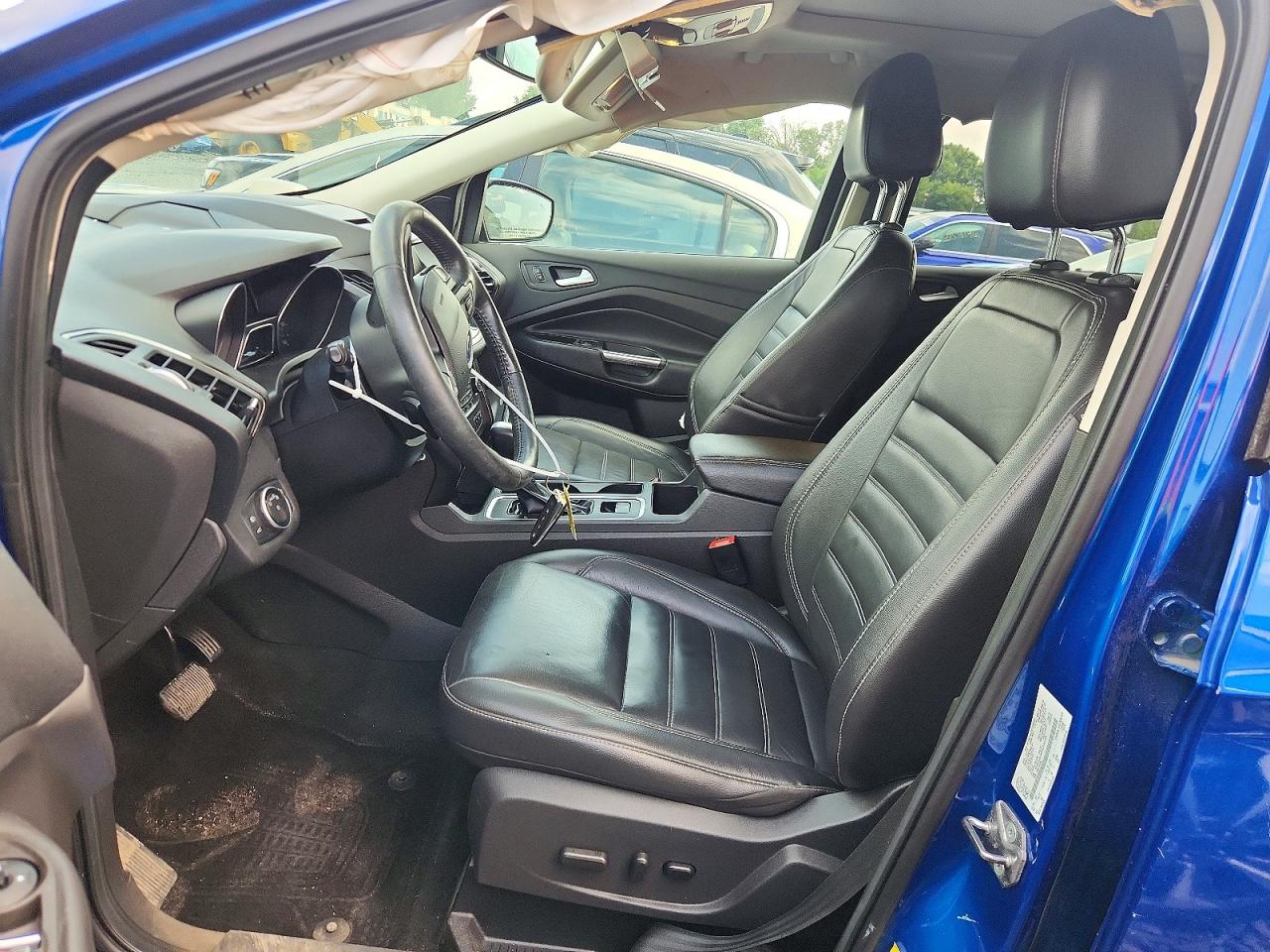 2017 Ford Escape Titanium Blue vin: 1FMCU9J90HUD00138