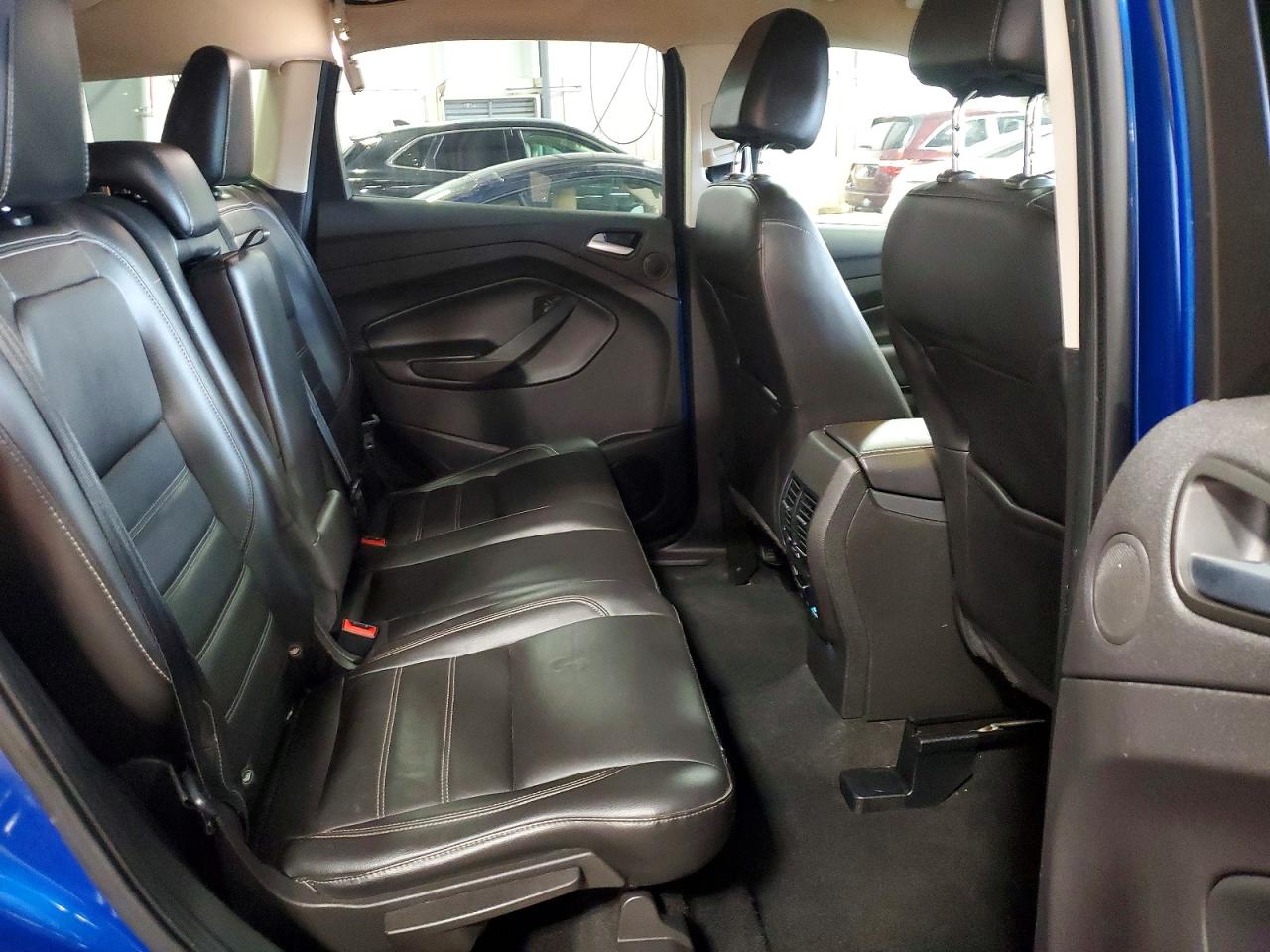 2017 Ford Escape Titanium Blue vin: 1FMCU9J90HUD00138