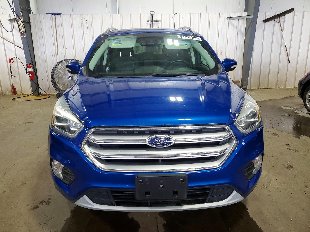 2017 Ford Escape Titanium Blue vin: 1FMCU9J90HUD00138
