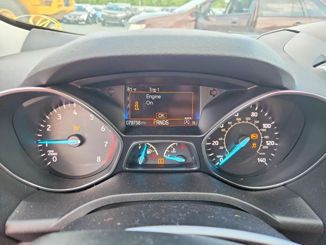 2017 Ford Escape Titanium Blue vin: 1FMCU9J90HUD00138
