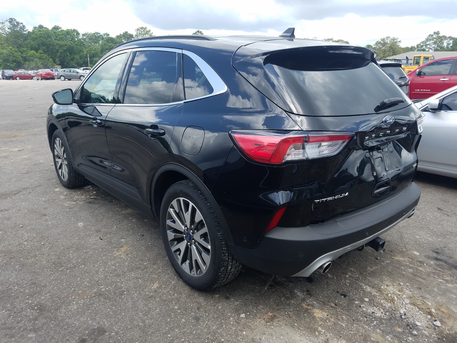2020 Ford Escape Titanium Black vin: 1FMCU9J90LUB20344