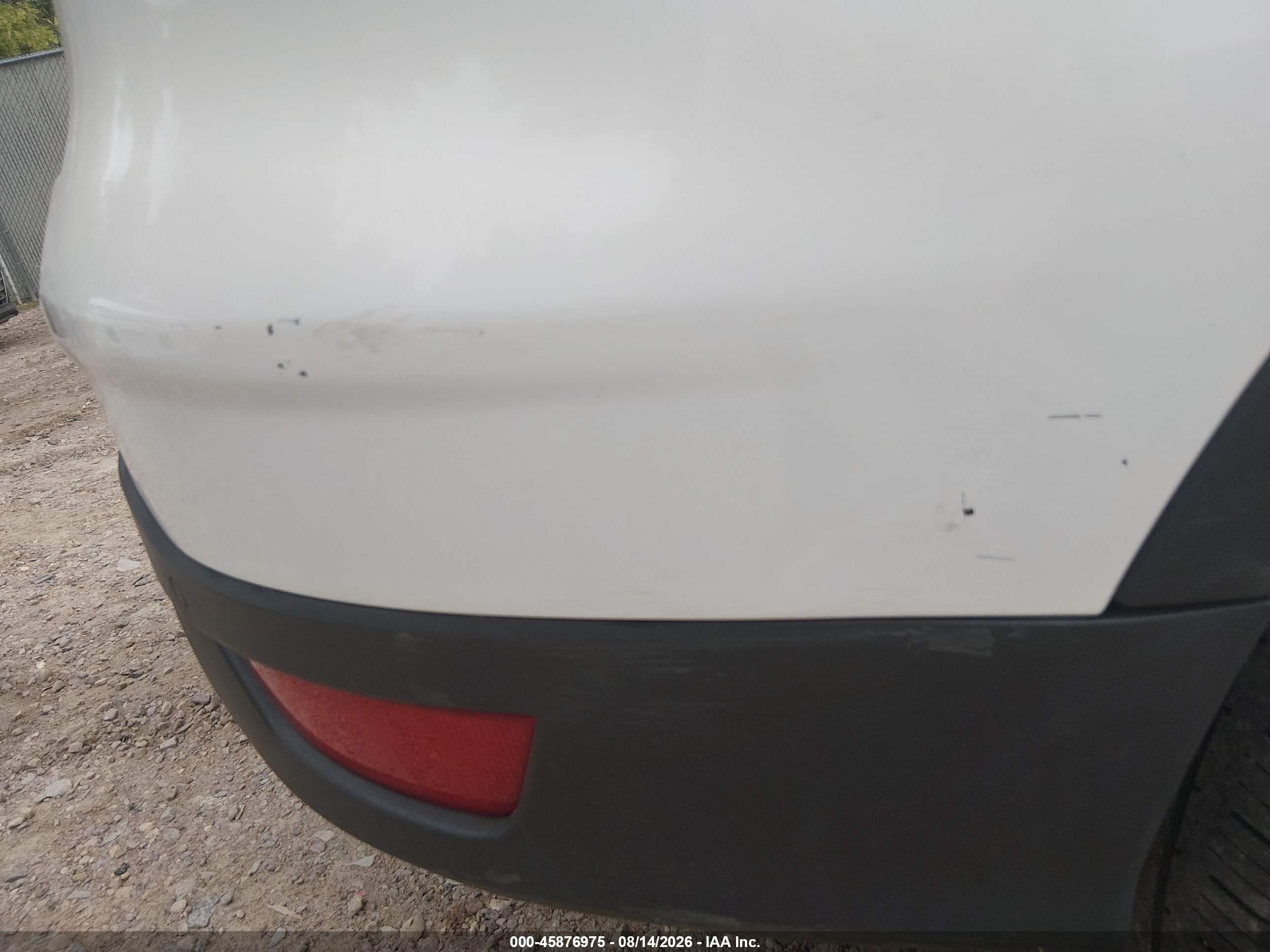 2013 Ford Escape Titanium White vin: 1FMCU9J91DUA52086