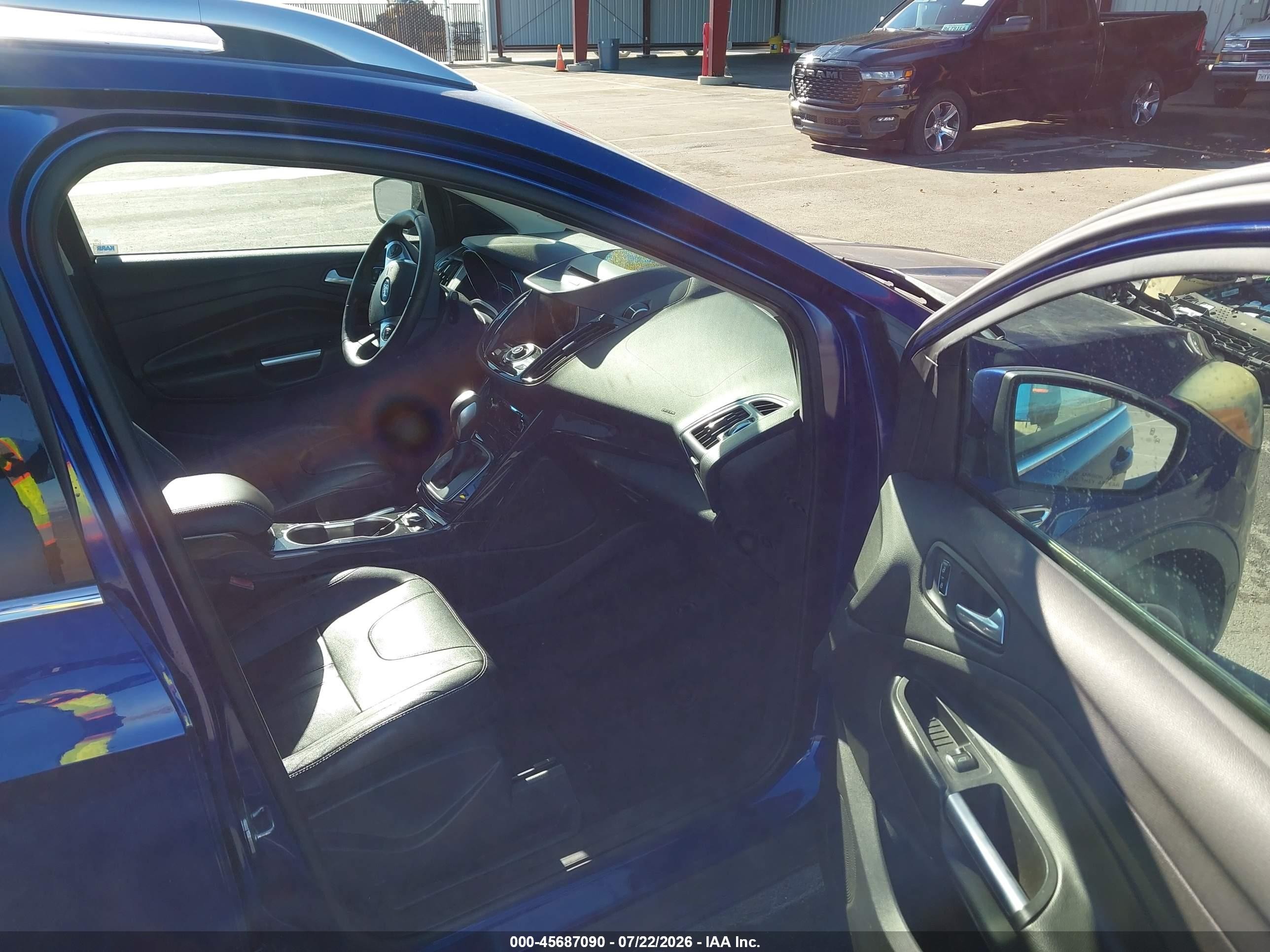 2013 Ford Escape Titanium Blue vin: 1FMCU9J91DUB11816